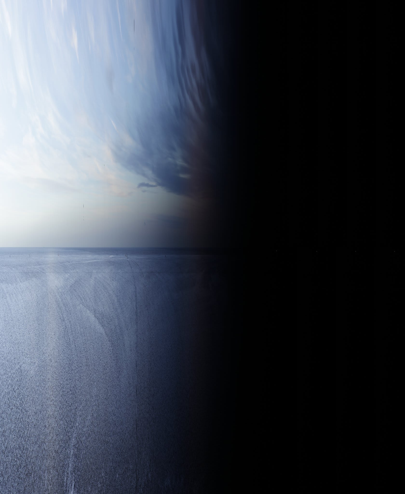 Wolfgang Weileder, North Sea, Mouth of the Tyne #1, 2014