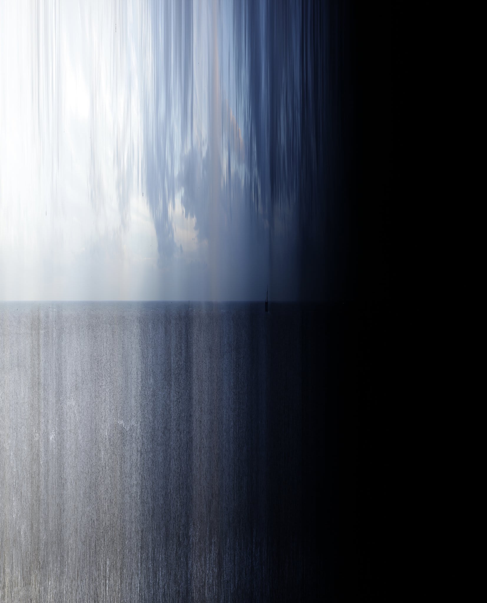 Wolfgang Weileder, North Sea, Mouth of the Tyne #2, 2014