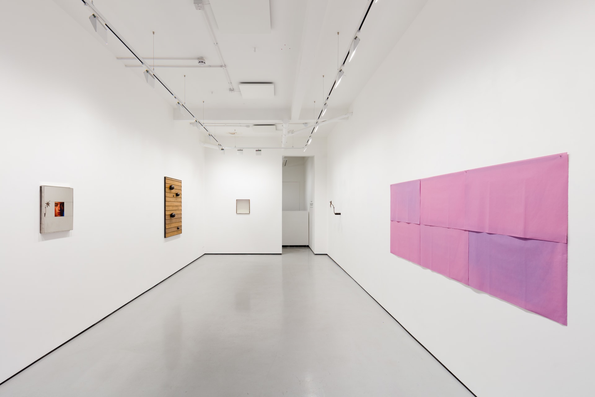 Installation views of The Shape of Things - a group exhibition at Workplace | London