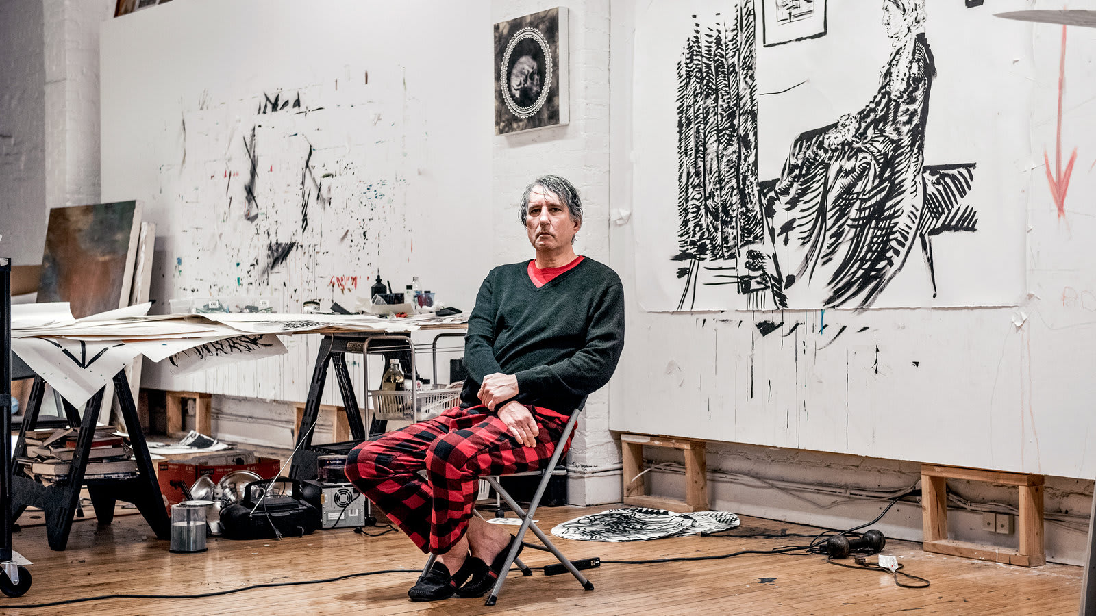 Portrait of Raymond Pettibon