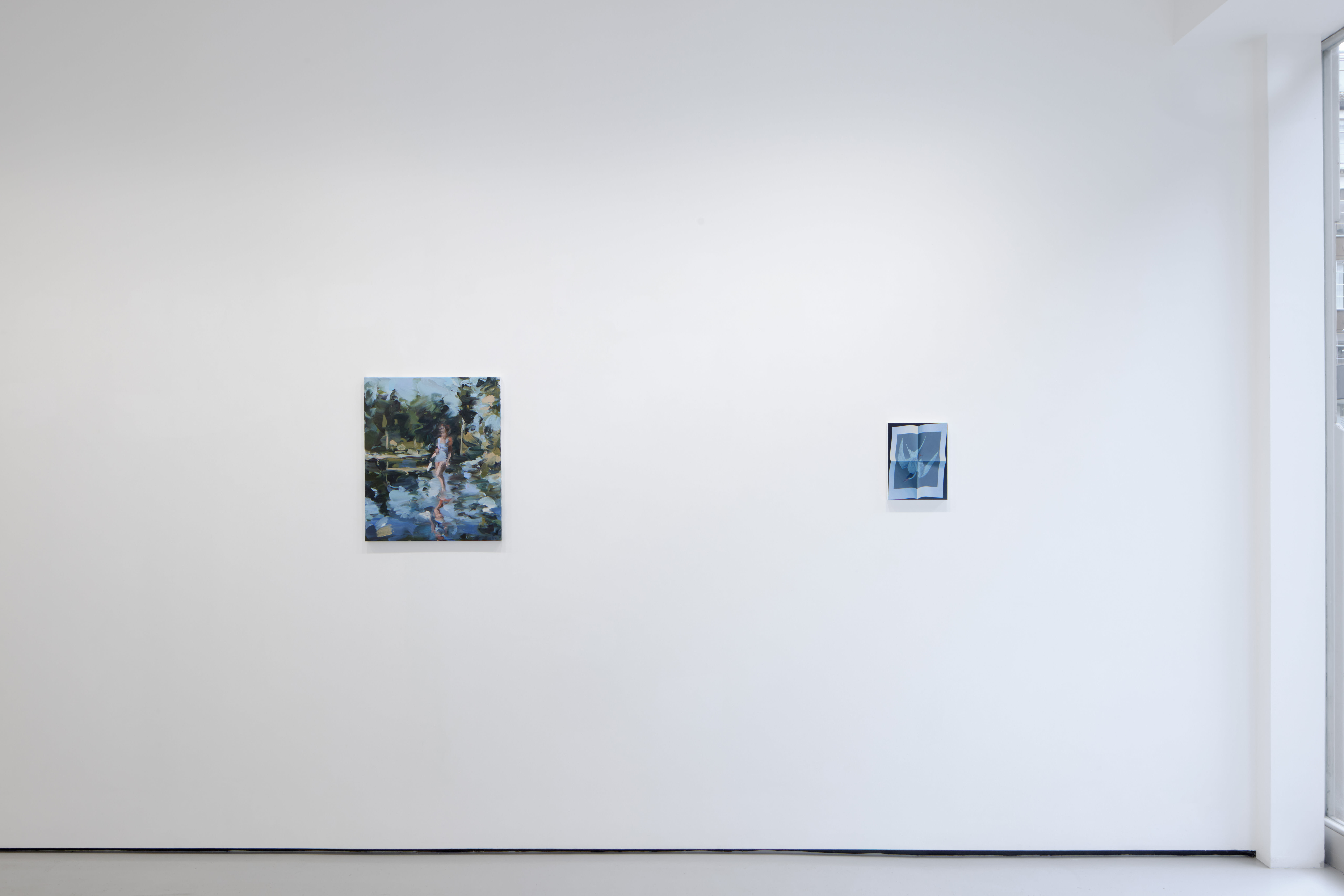installation shots of The Blue Hour at Workplace | London