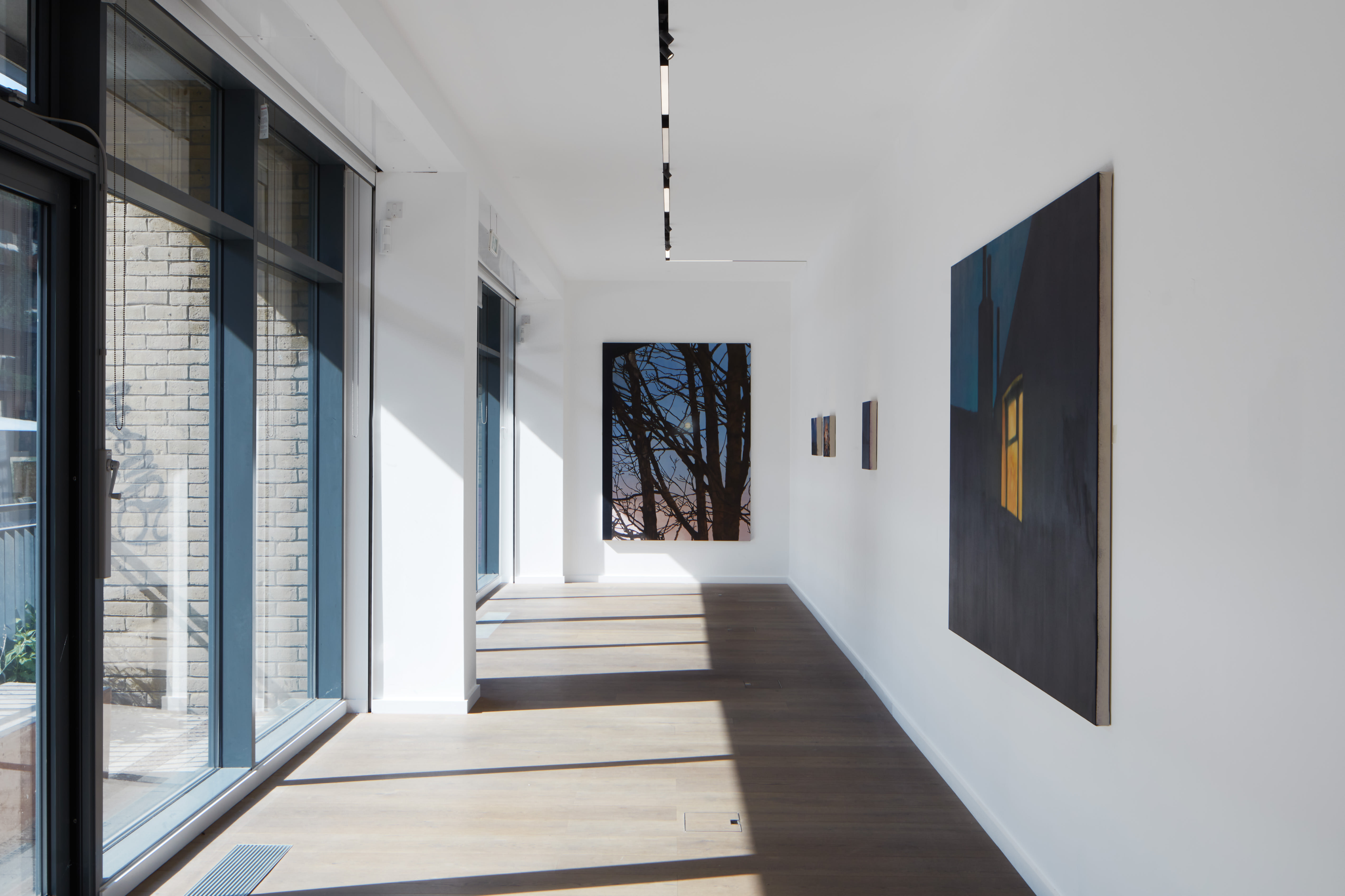 Install images of James Prapaithong's exhibition 'A Year Ago Today' at Workplace | London