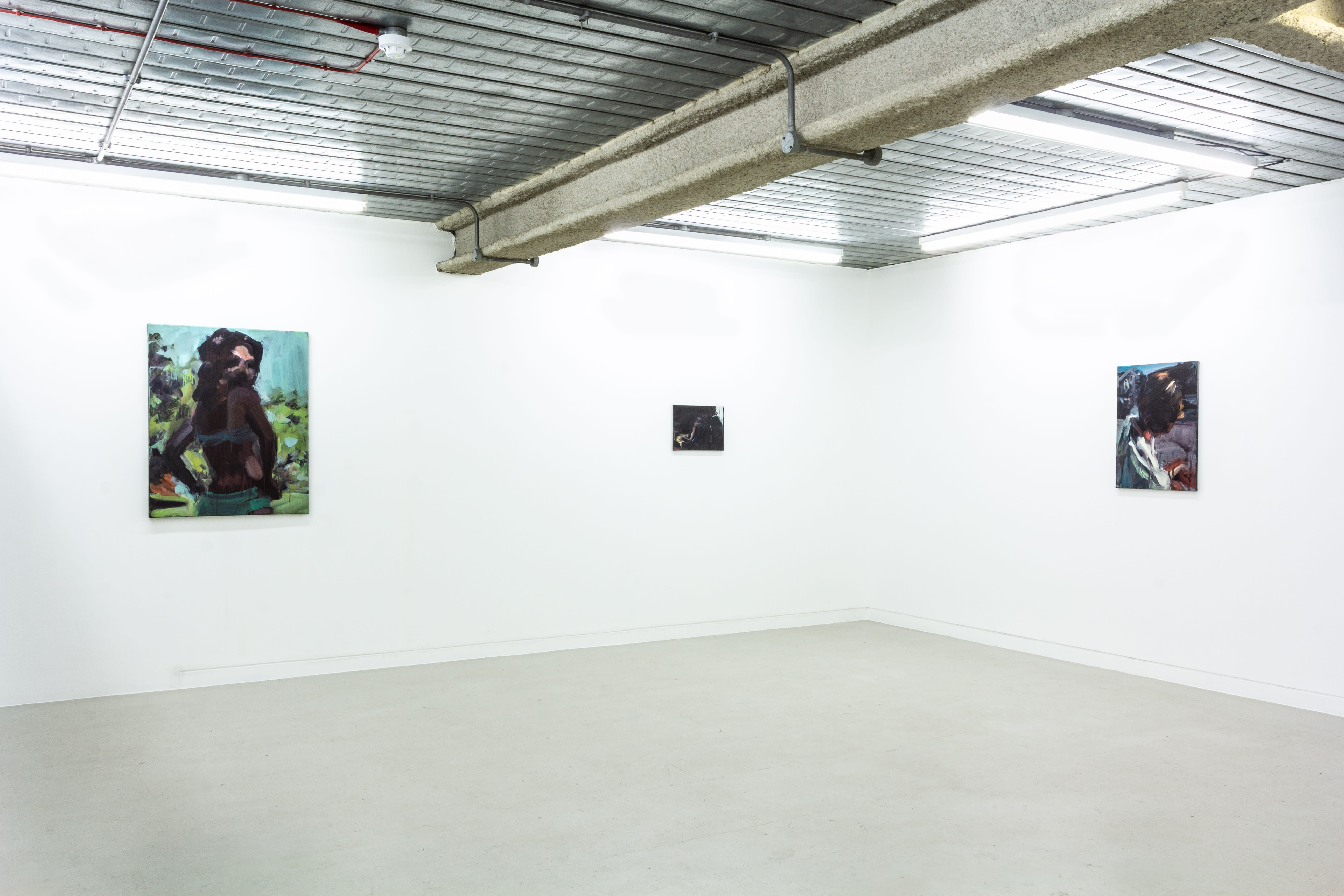 Installation photographs of Laura Lancaster's exhibition 'Shadows and Mirrors' at Workplace | London - 61 Conduit Street 