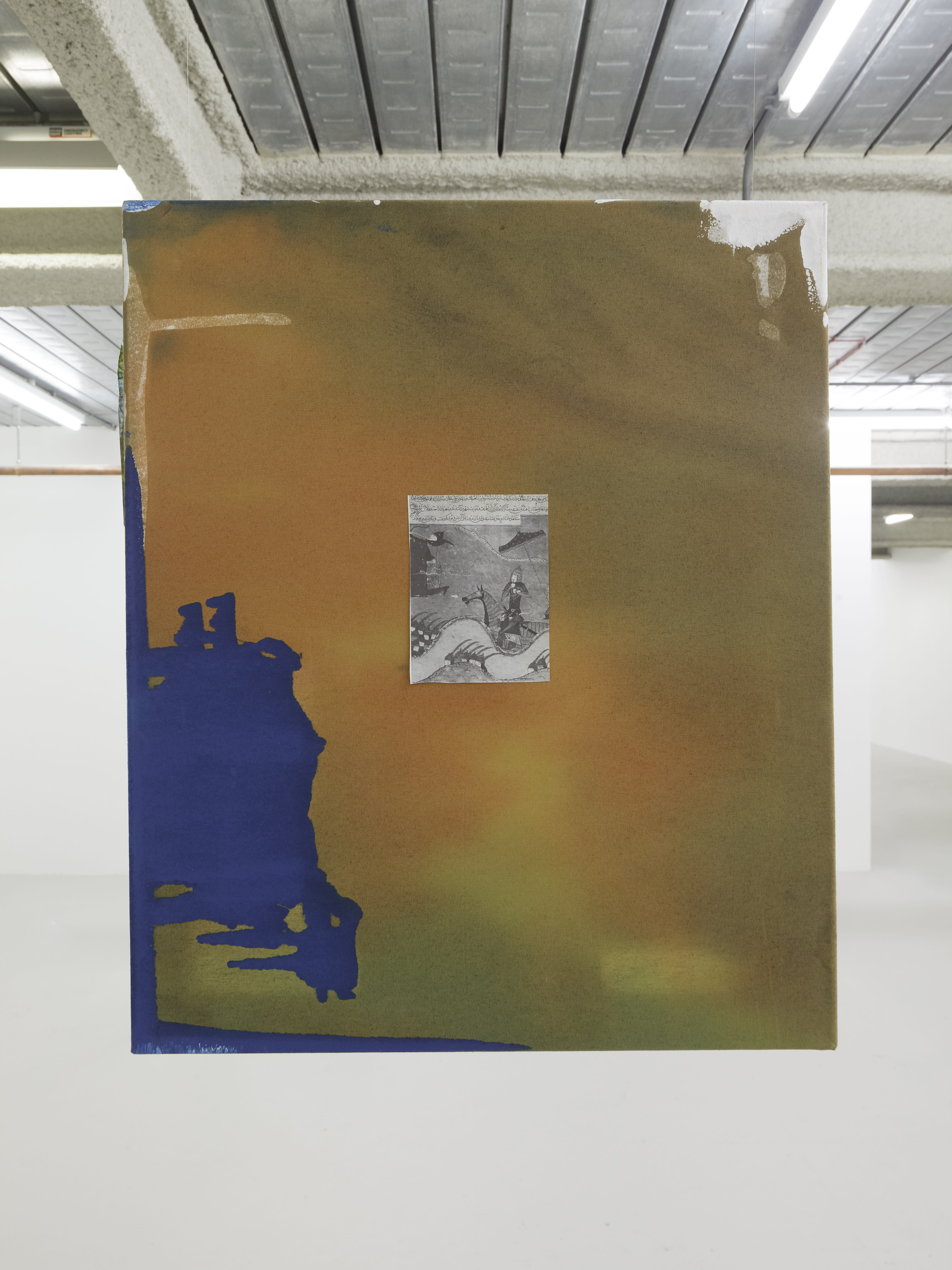 installation shots of Hugo Canoilas' exhibition at Workplace London