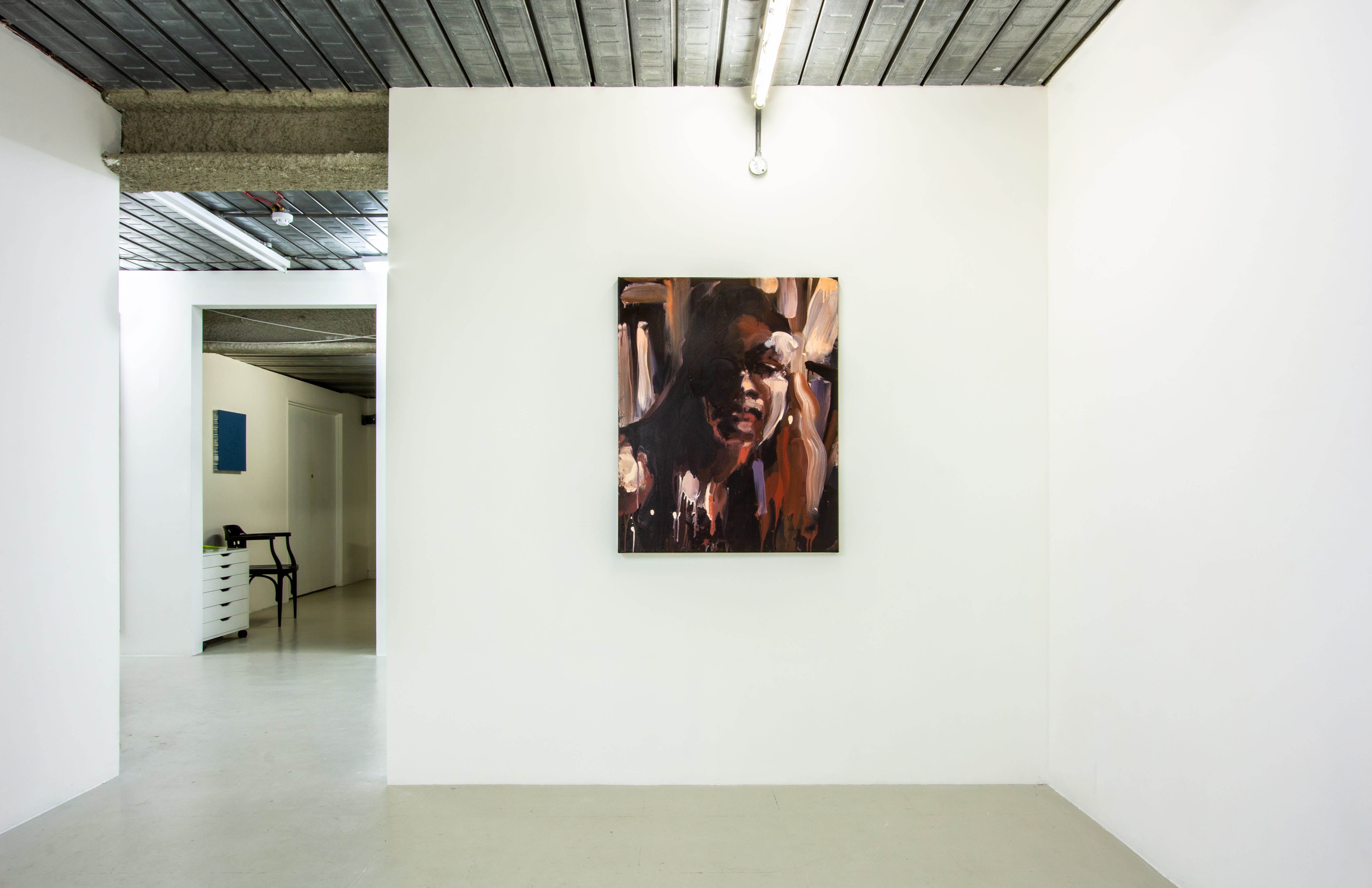 Installation photographs of Laura Lancaster's exhibition 'Shadows and Mirrors' at Workplace | London - 61 Conduit Street 