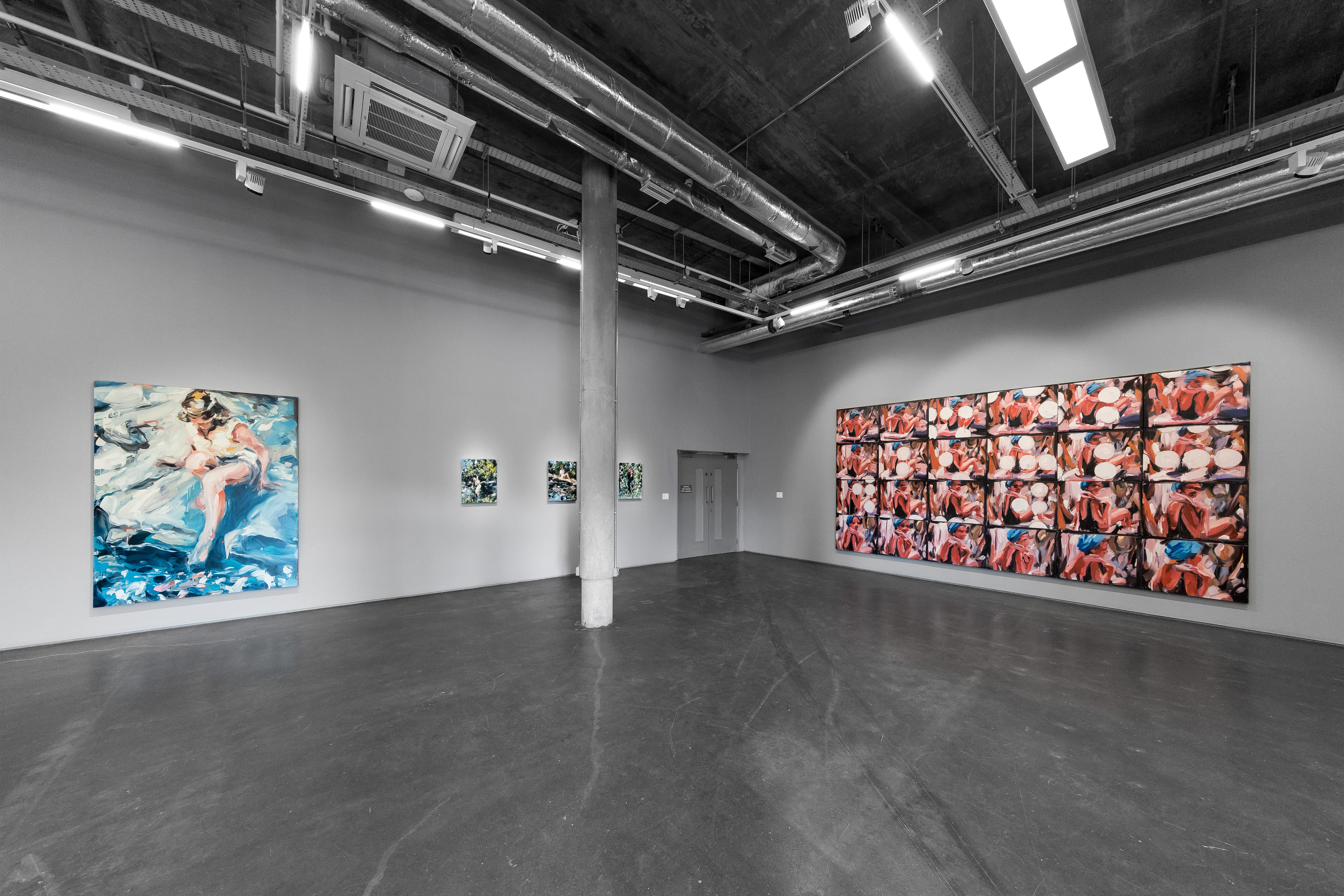 Installation photographs of Laura Lancaster's exhibition 'My Echo, My Shadow' at Northern Gallery for Contemporary Art, Sunderland