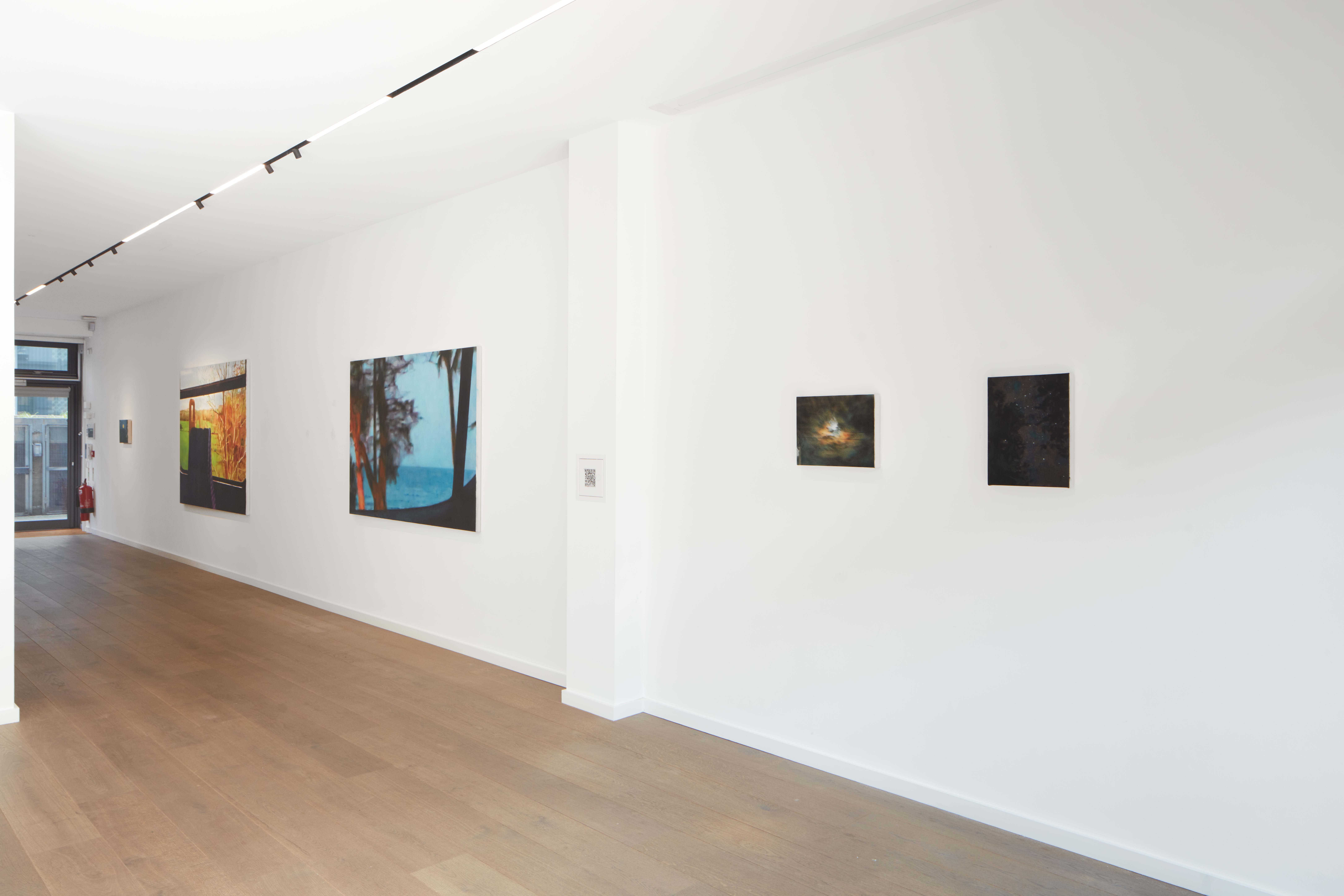 Install images of James Prapaithong's exhibition 'A Year Ago Today' at Workplace | London