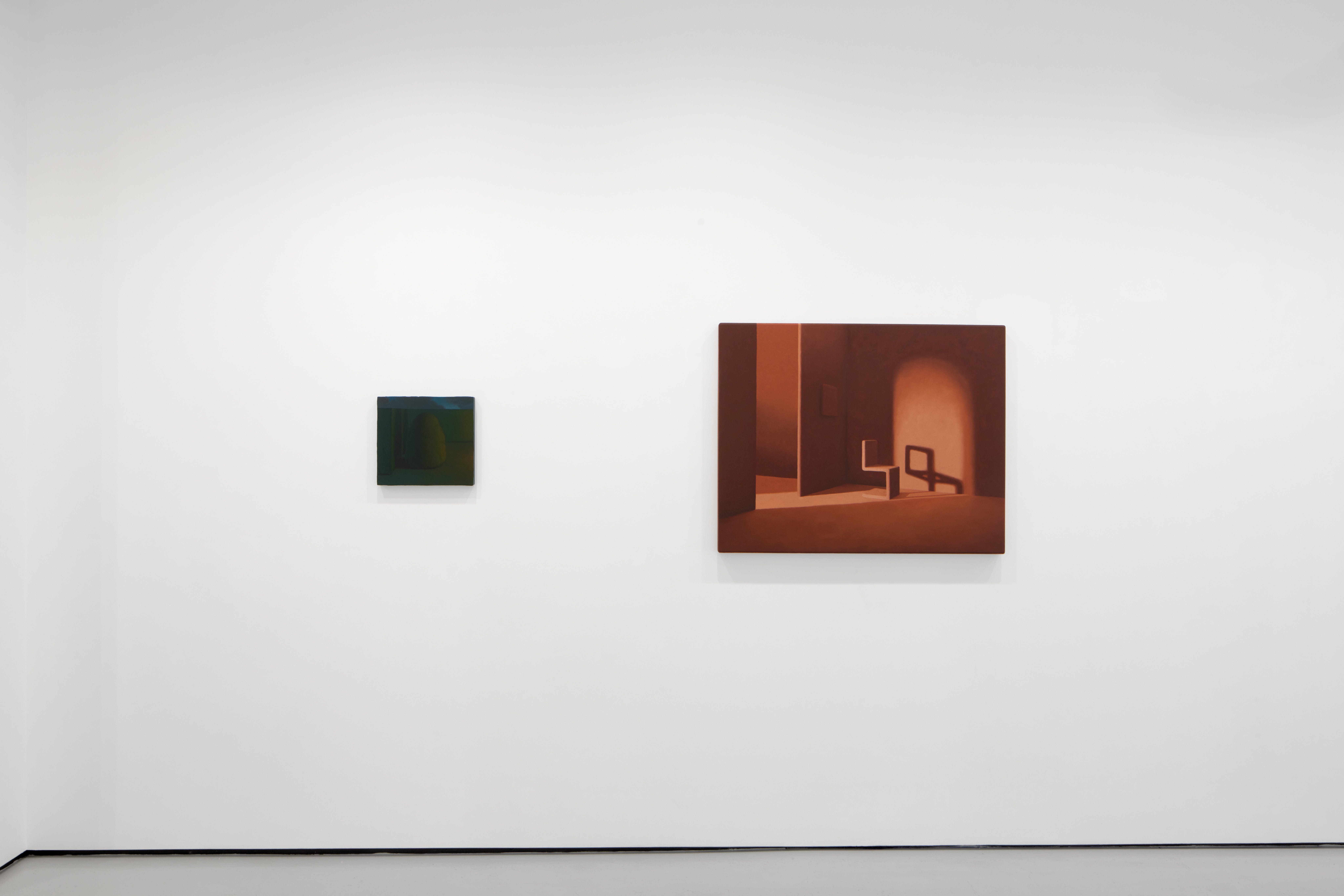 installation shots of The Blue Hour at Workplace | London
