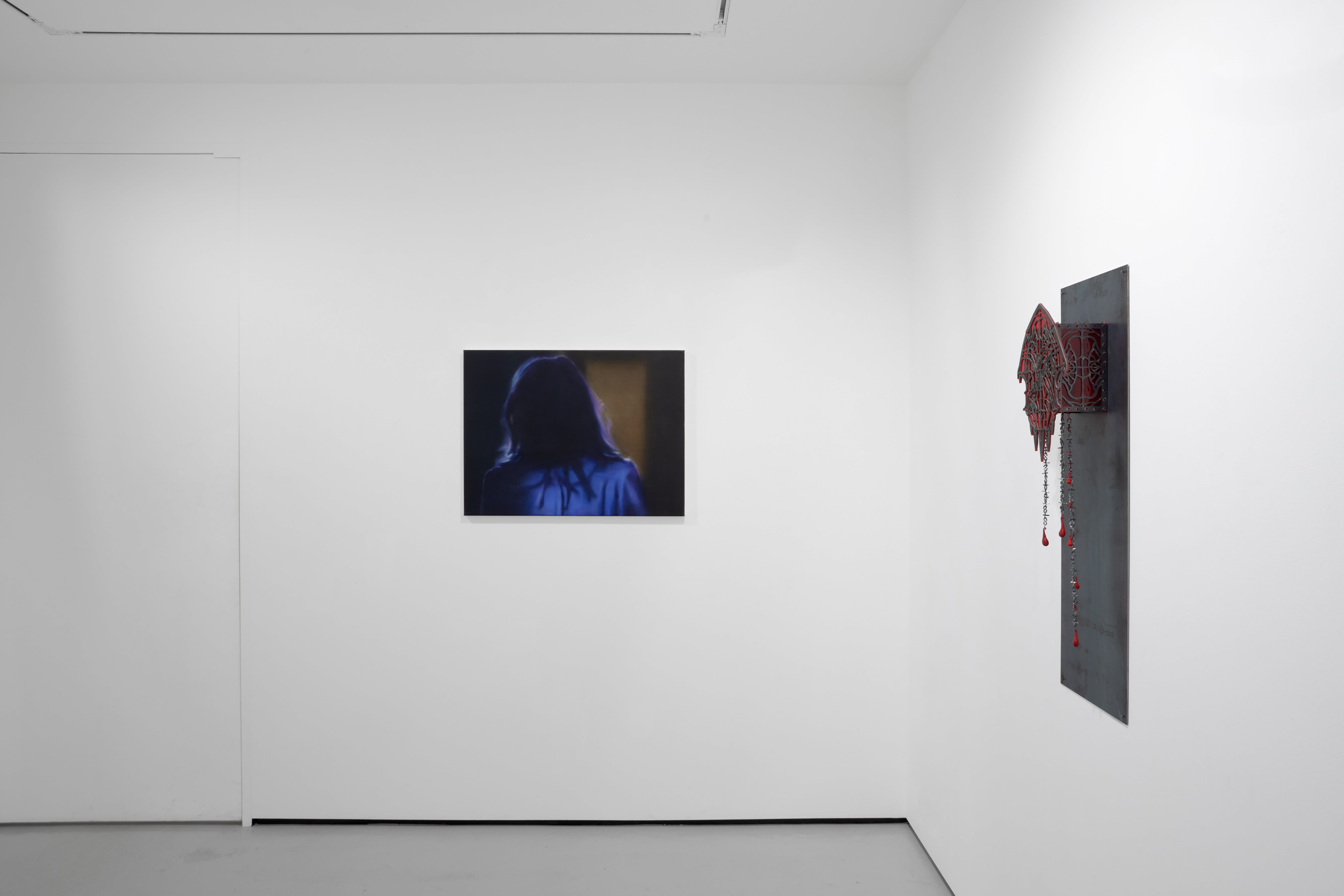 installation shots of The Blue Hour at Workplace | London