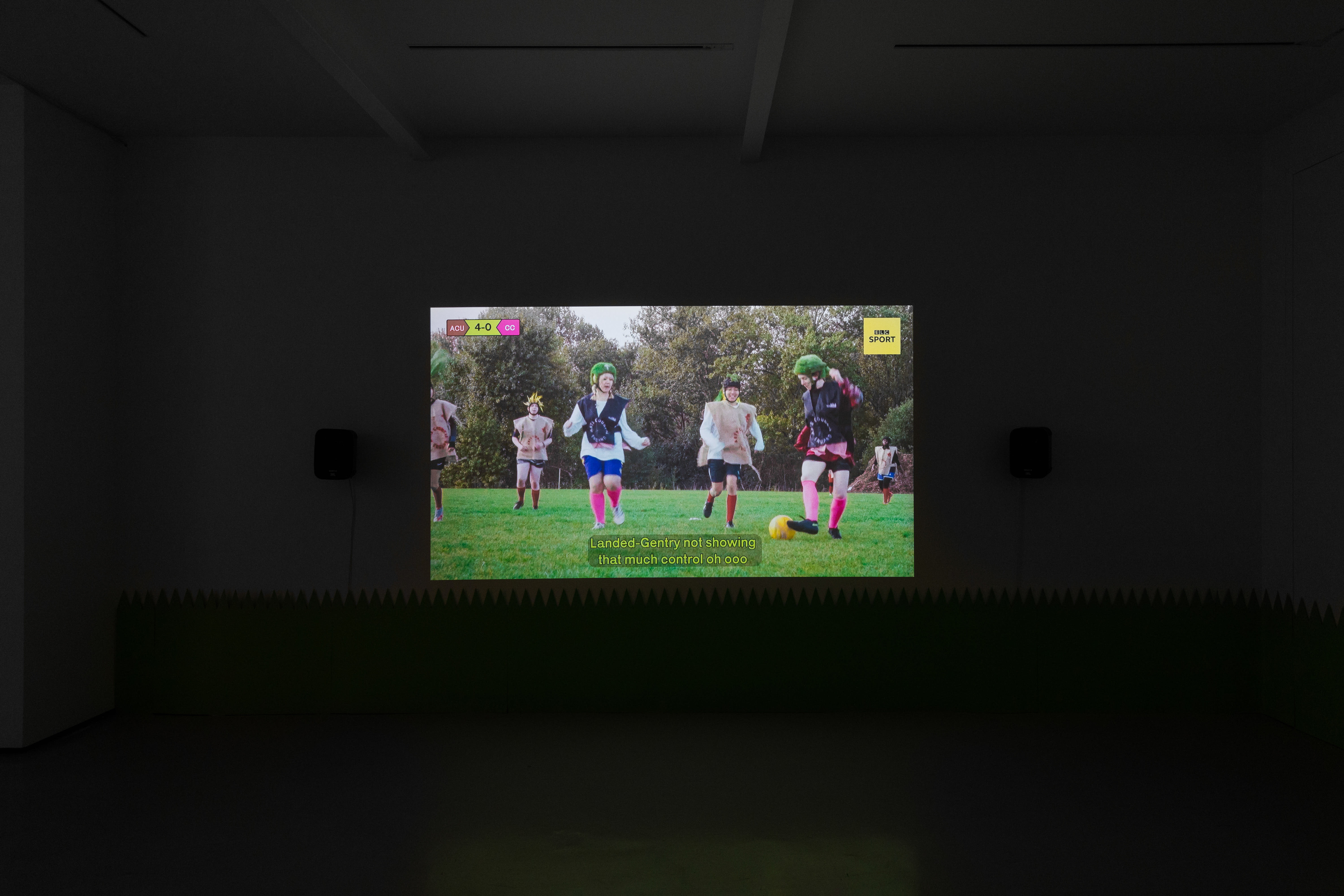 Installation photos of Rosa Johan Uddoh's exhibition 'Star Power' at Workplace | London 