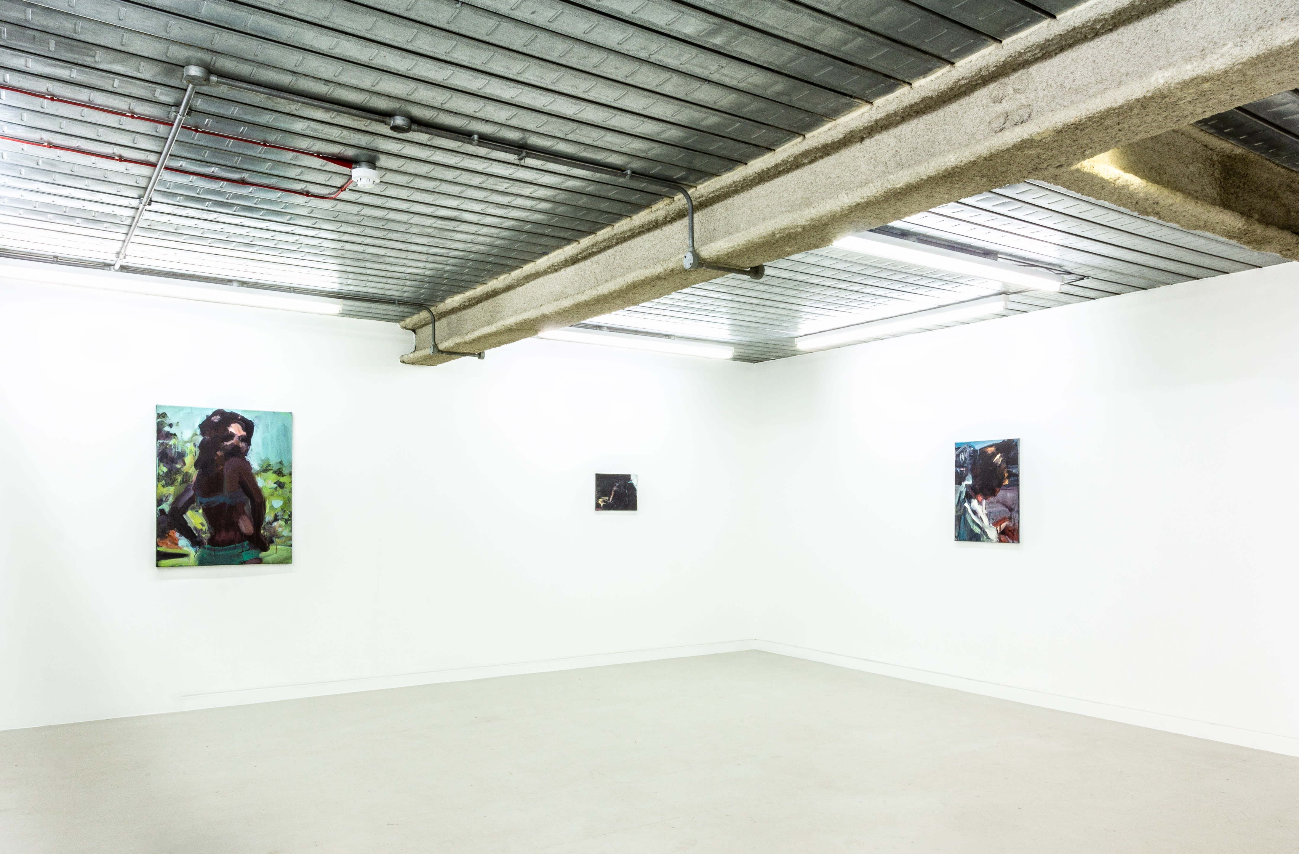 Installation photographs of Laura Lancaster's exhibition 'Shadows and Mirrors' at Workplace | London - 61 Conduit Street 