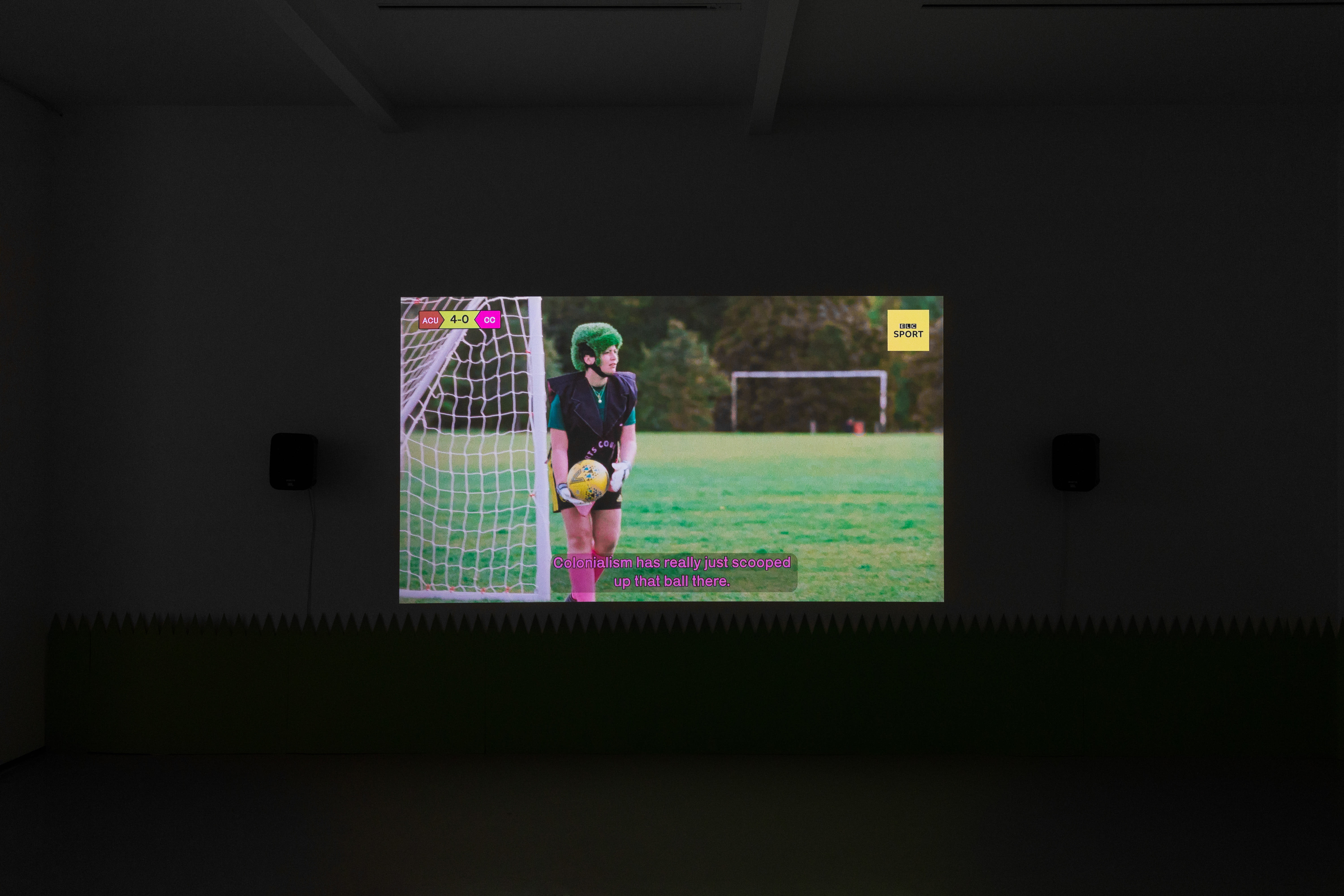 Installation photos of Rosa Johan Uddoh's exhibition 'Star Power' at Workplace | London 