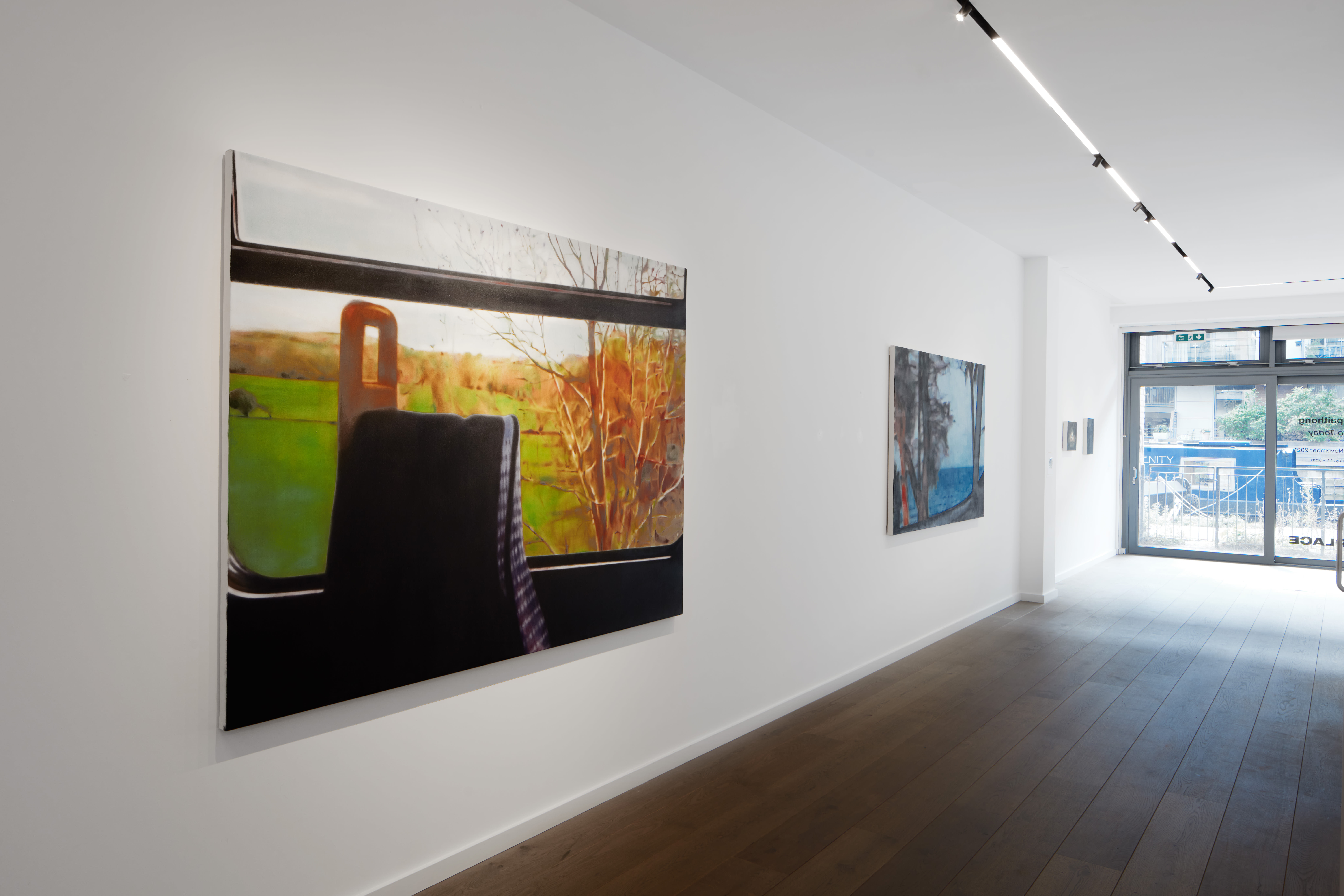 Install images of James Prapaithong's exhibition 'A Year Ago Today' at Workplace | London