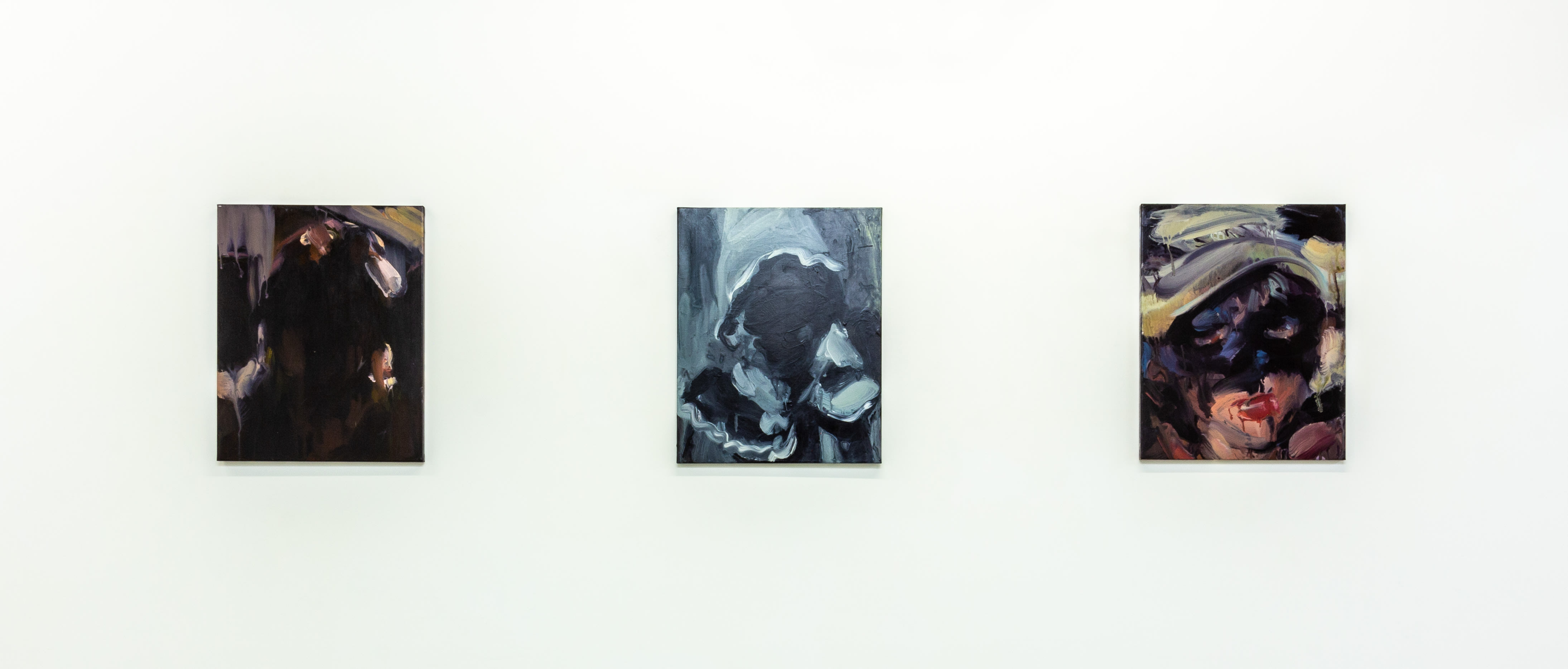 Installation photographs of Laura Lancaster's exhibition 'Shadows and Mirrors' at Workplace | London - 61 Conduit Street 