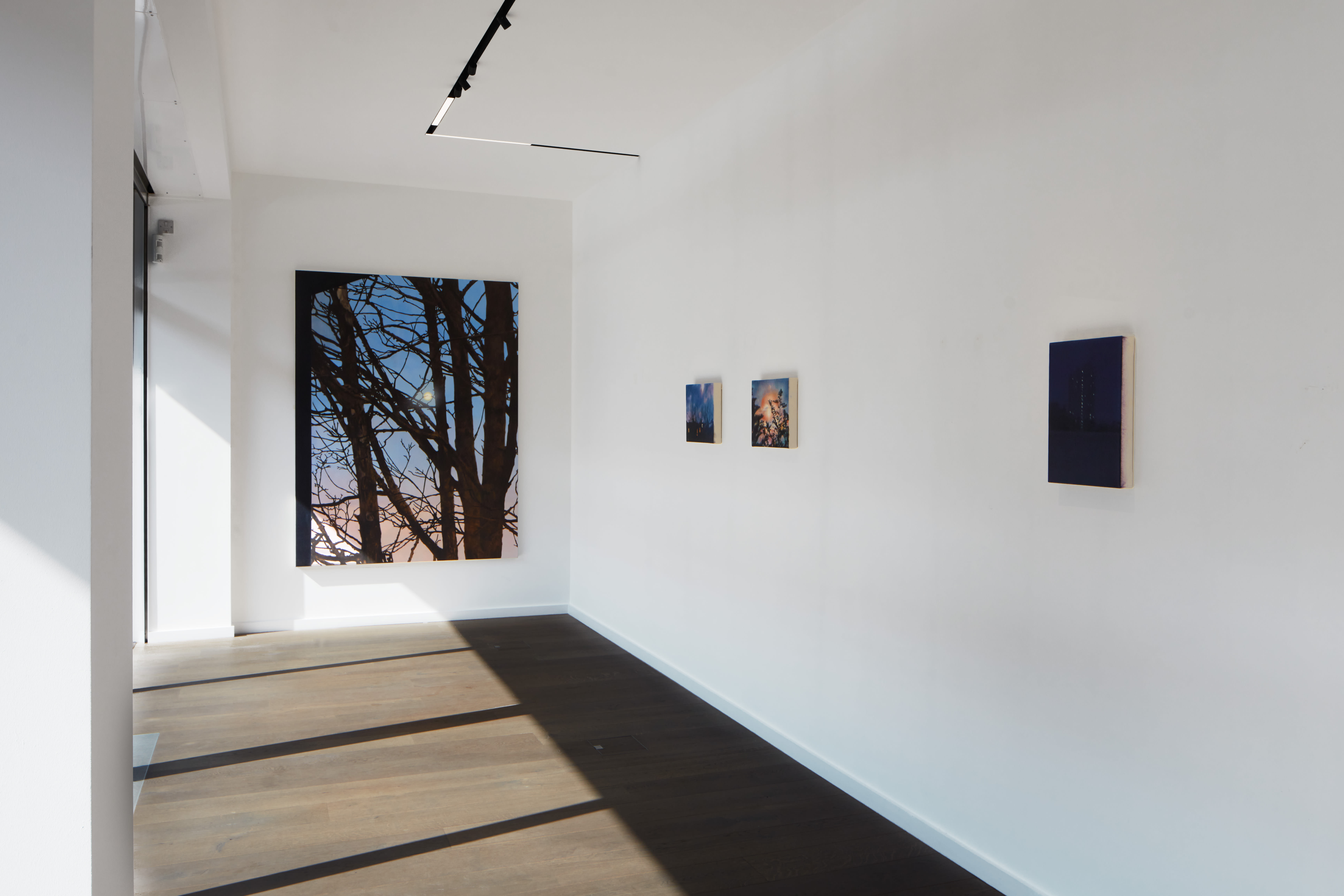 Install images of James Prapaithong's exhibition 'A Year Ago Today' at Workplace | London