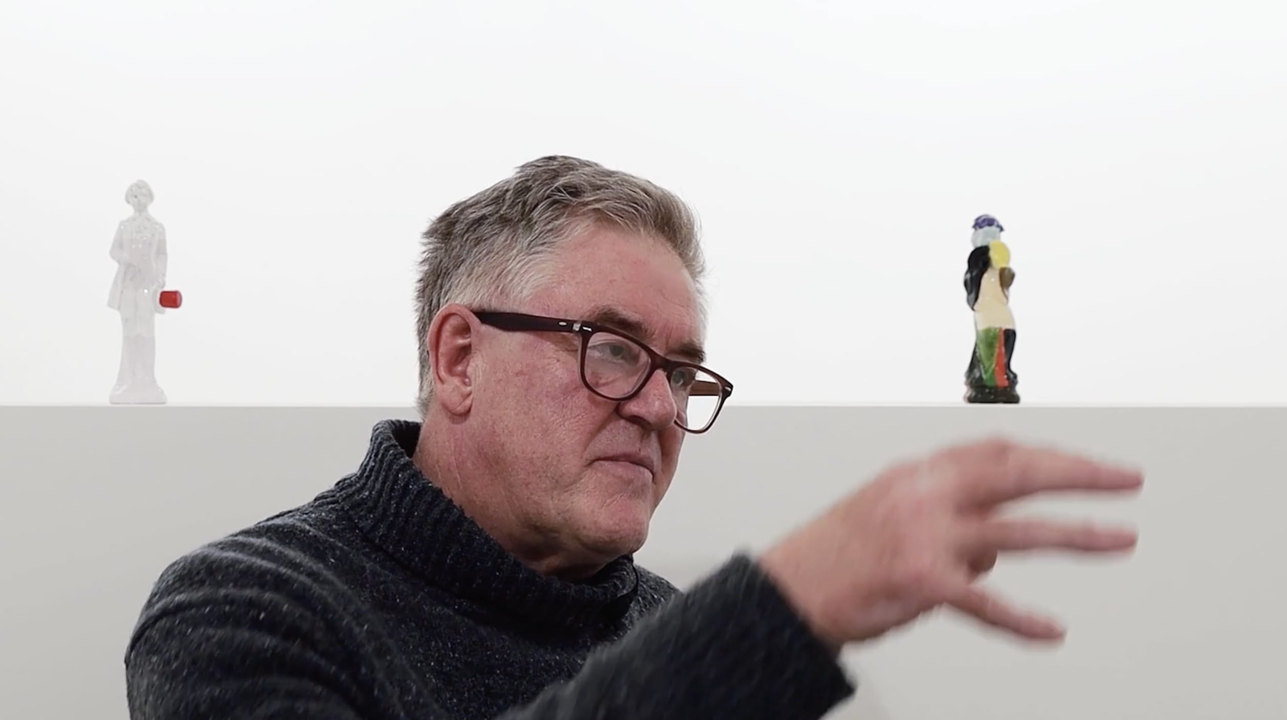 Eric Bainbridge talking about his exhibition at Workplace in London