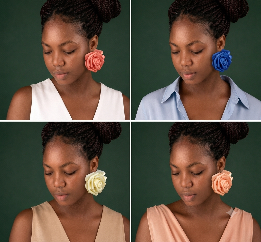 Chic Flowery Earrings