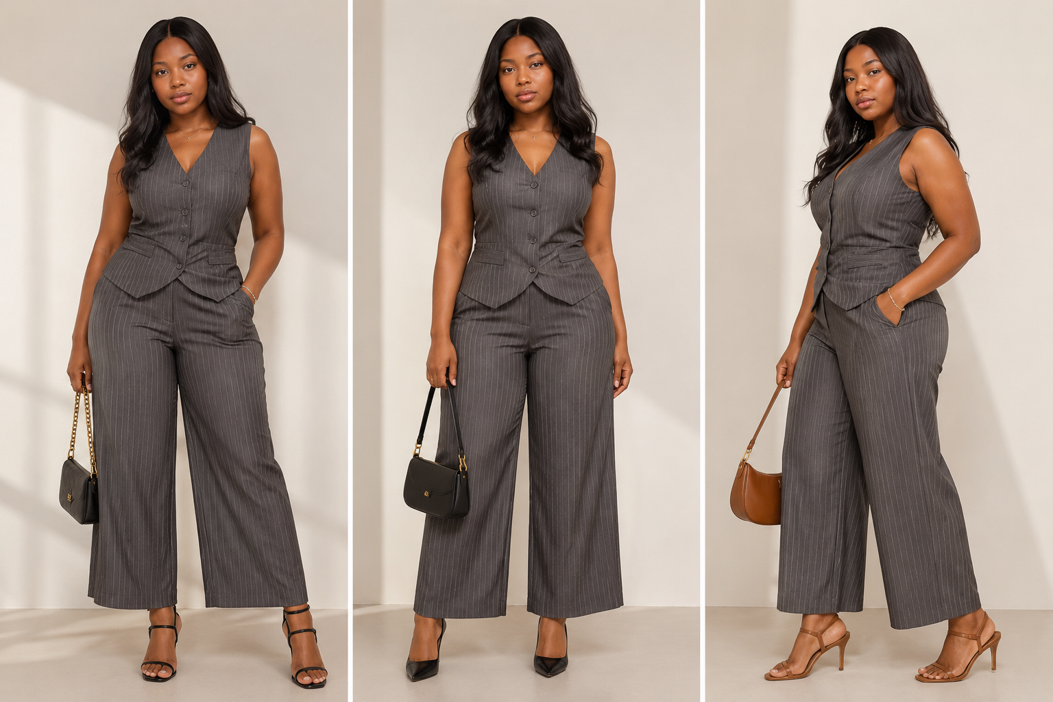 Suit Style Vest & Pant Set