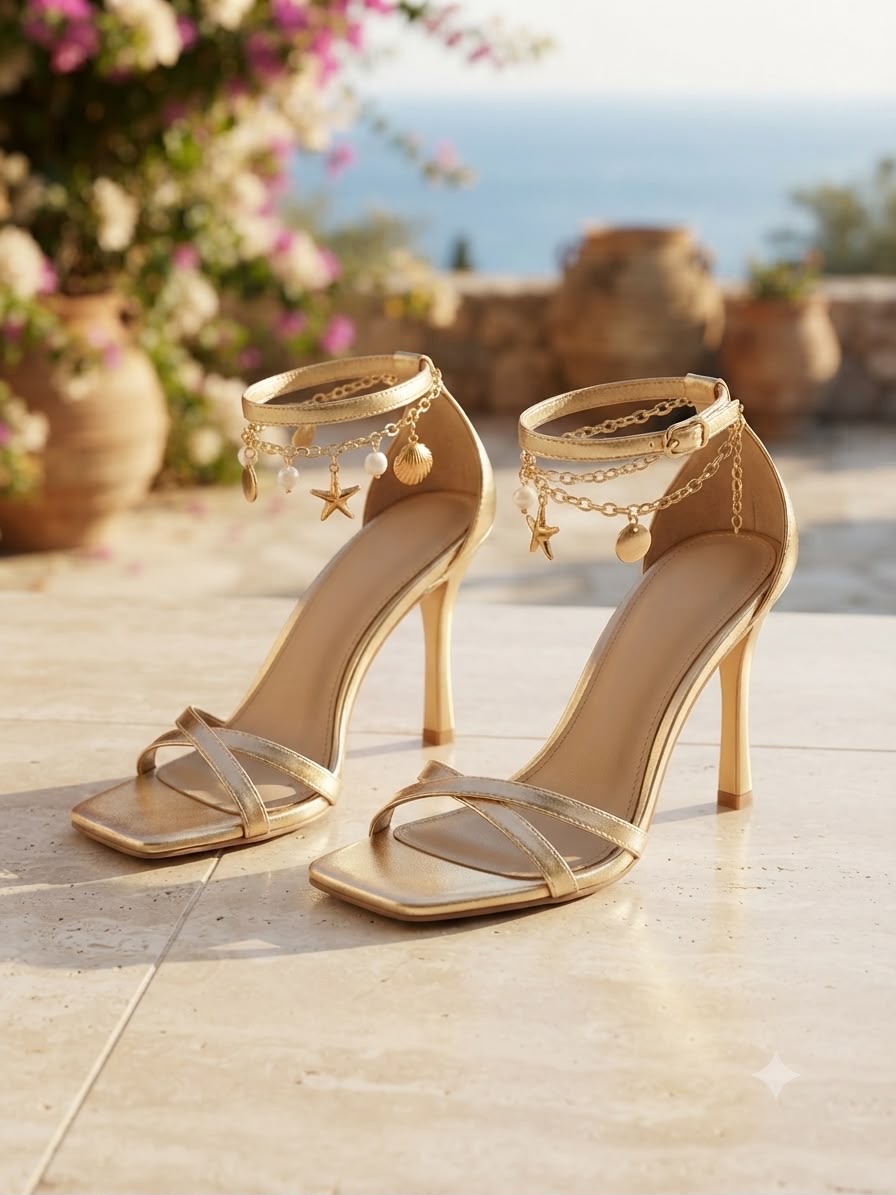 Anklet Style Trendy Heels 👠