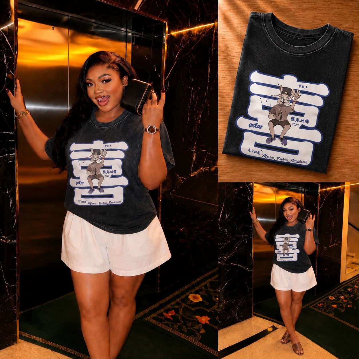 Stone Wash Tees