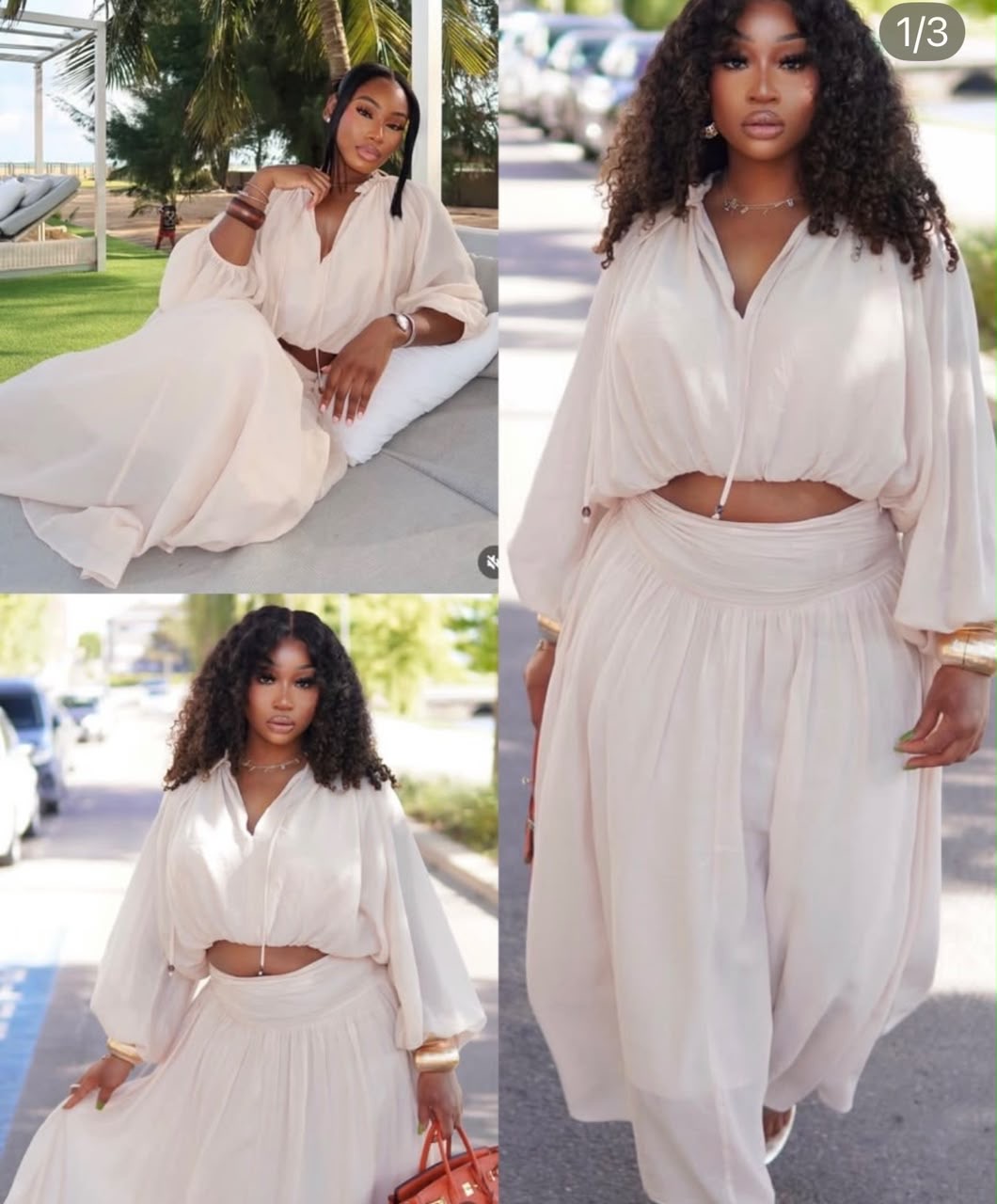 Luxury Style Skirt Set