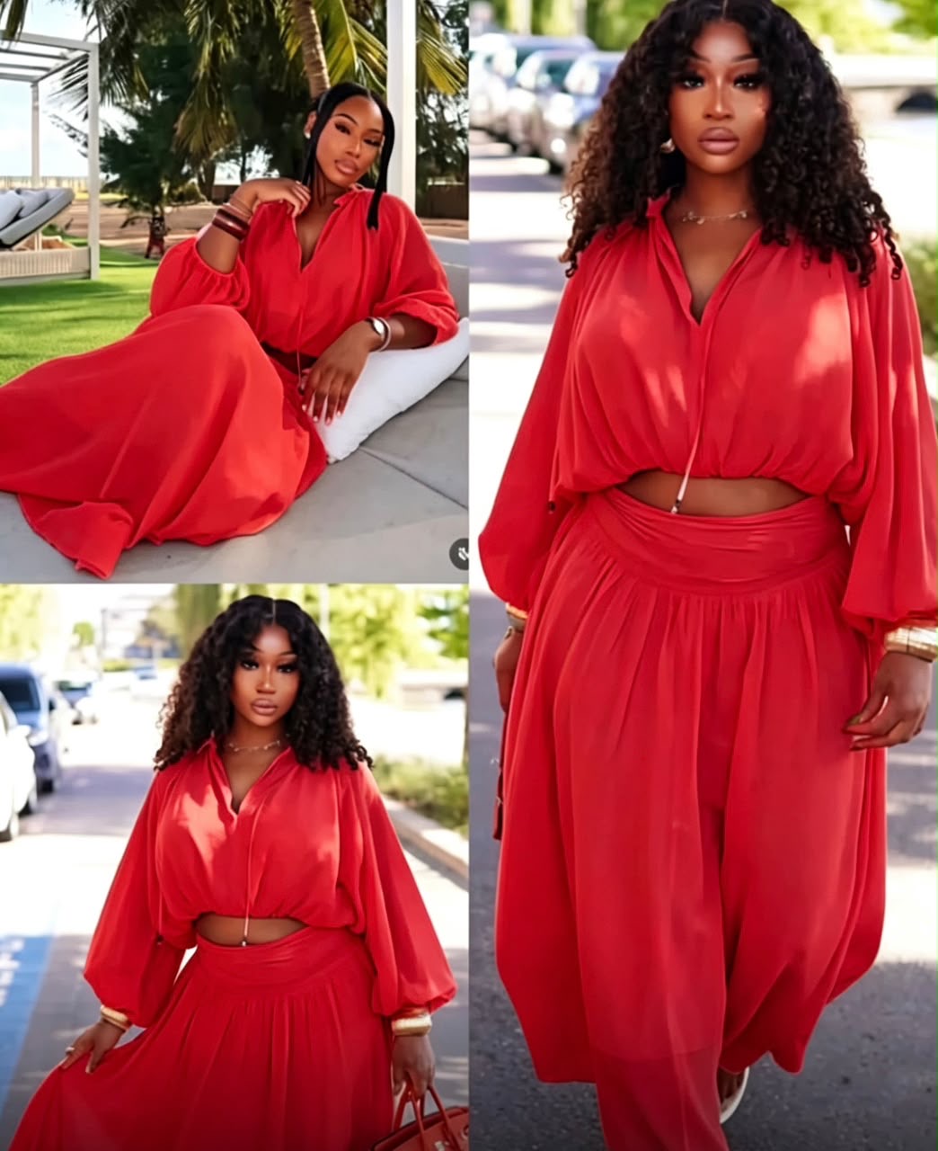 Luxury Style Skirt Set