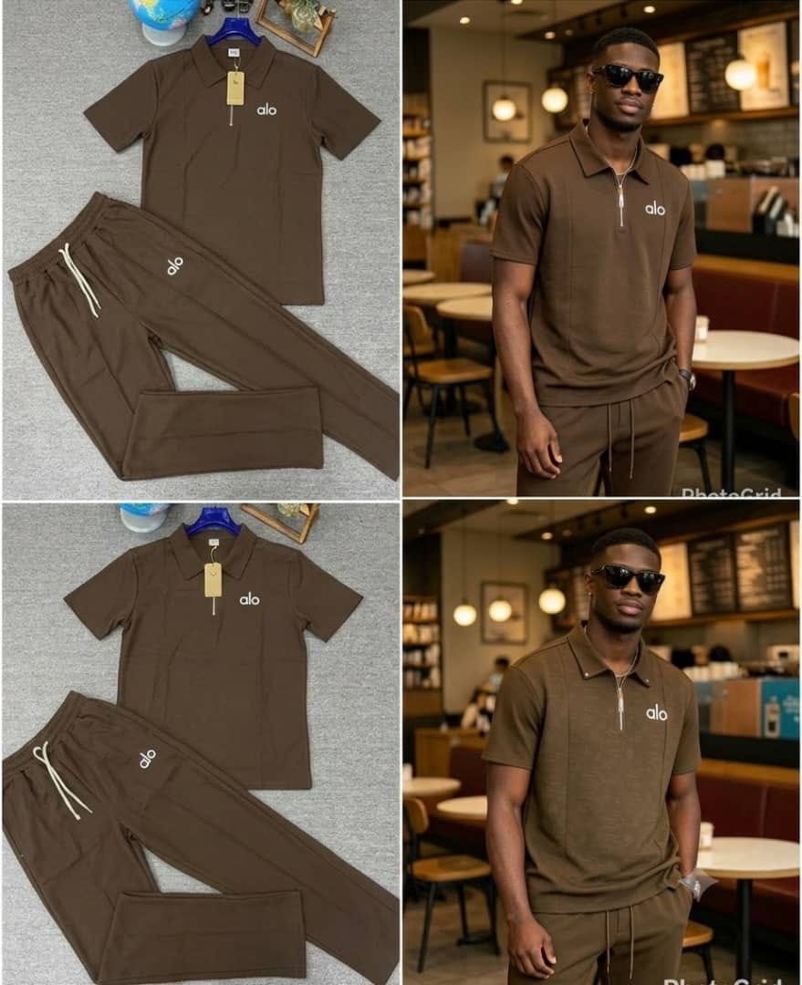 Alo Brand: Men Casual 2pc Set