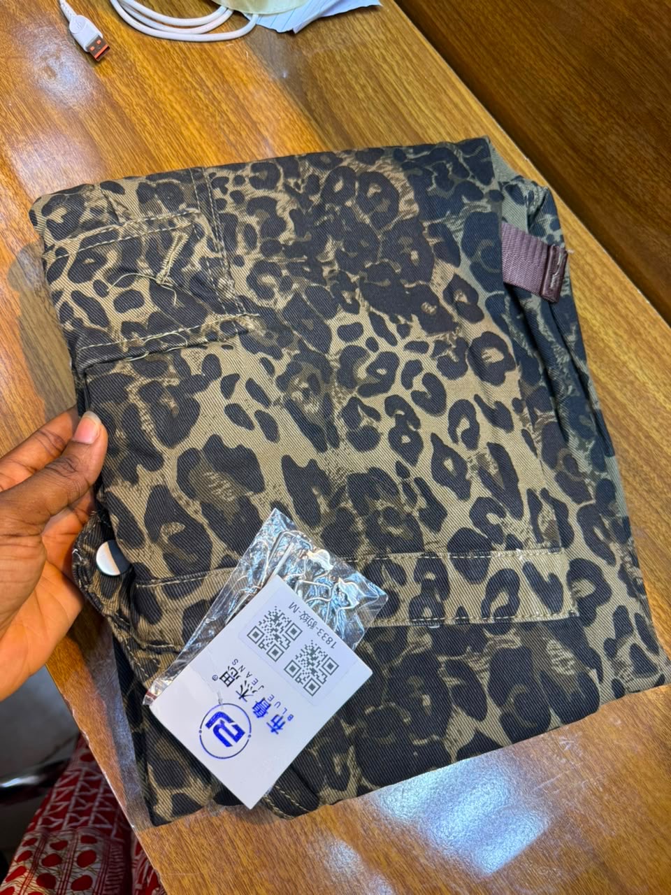 Leopard Dungarees Jumpsuit