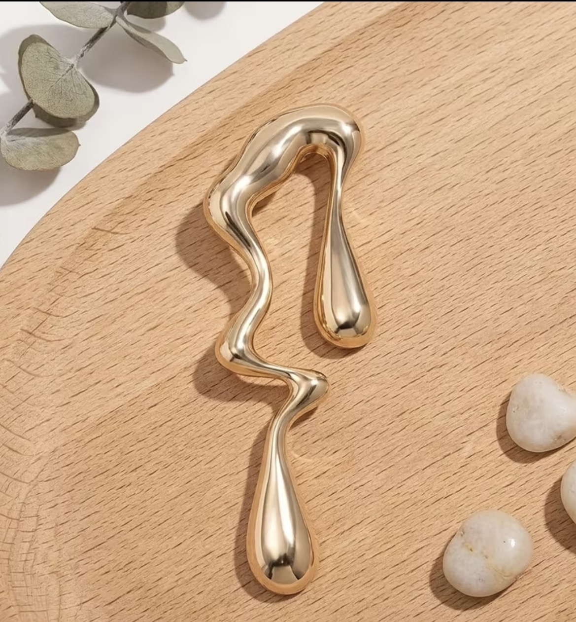 Liquid Drop Brooch