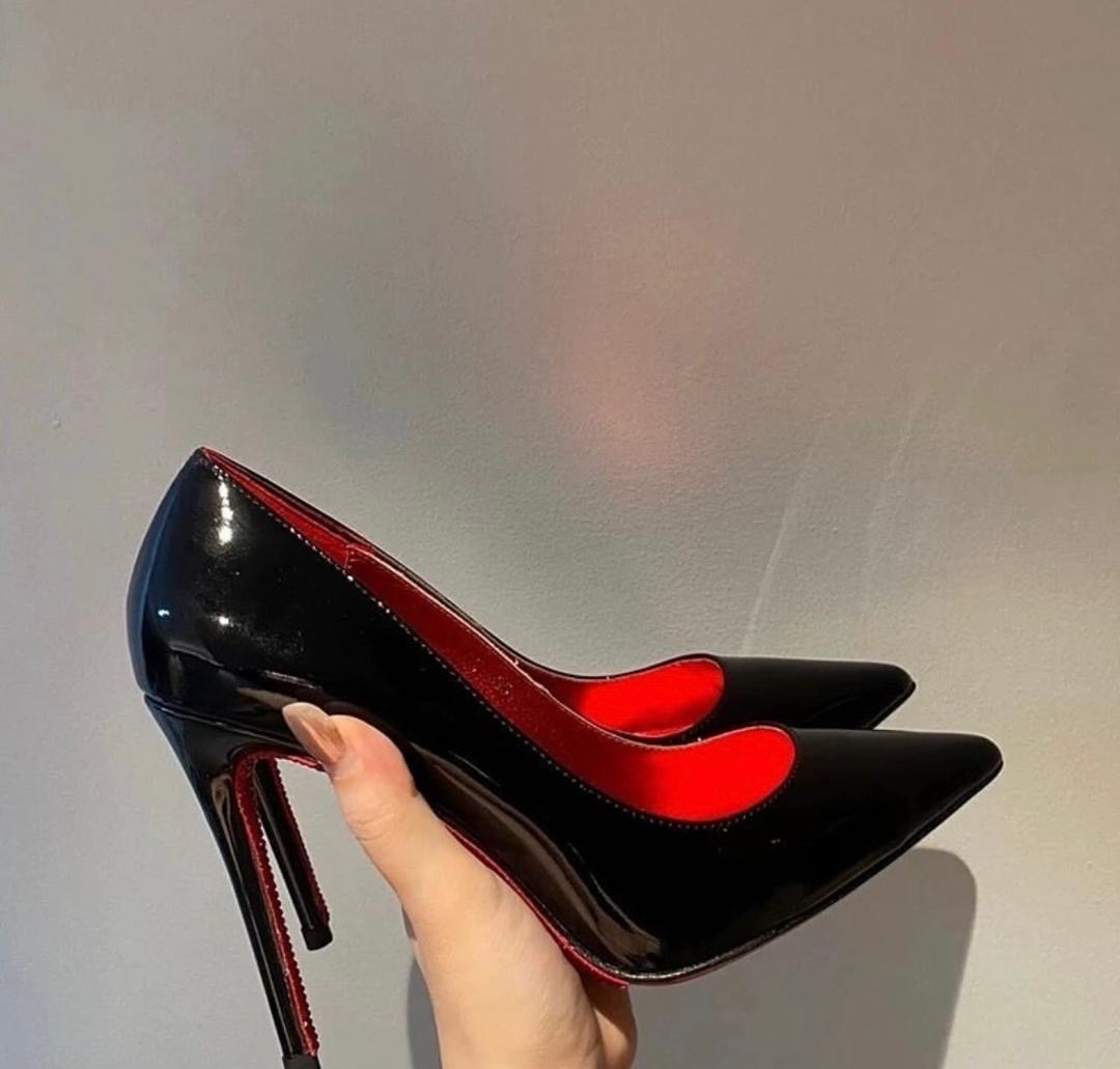 Stoned Red-Bottoms Stiletto
