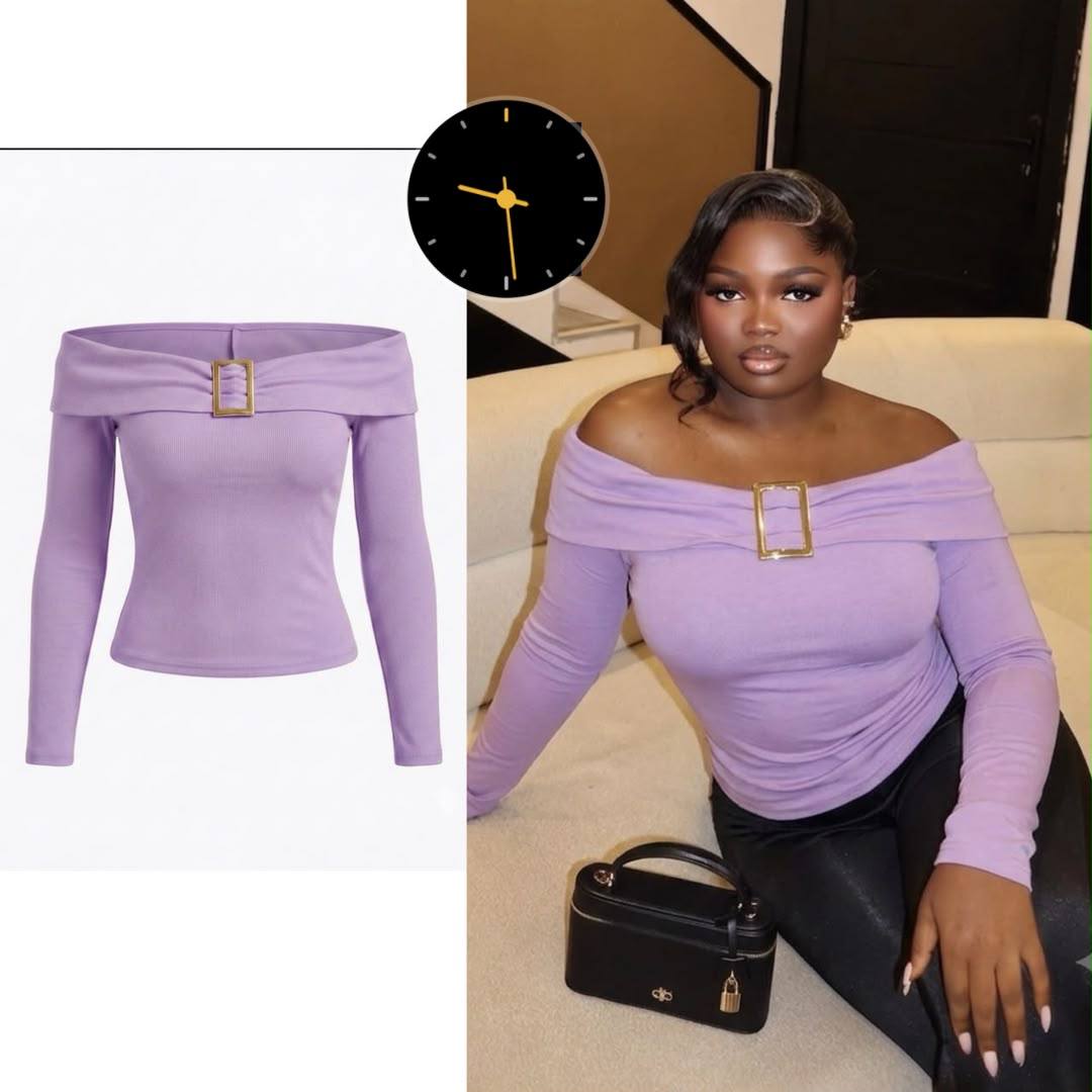 Off Shoulder Long sleeve top