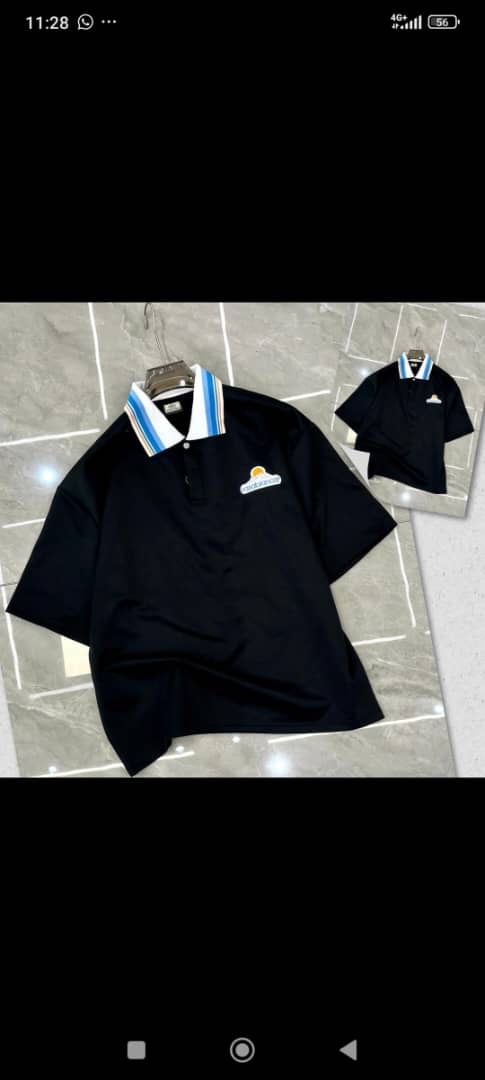 Stock Collar Neck Polo