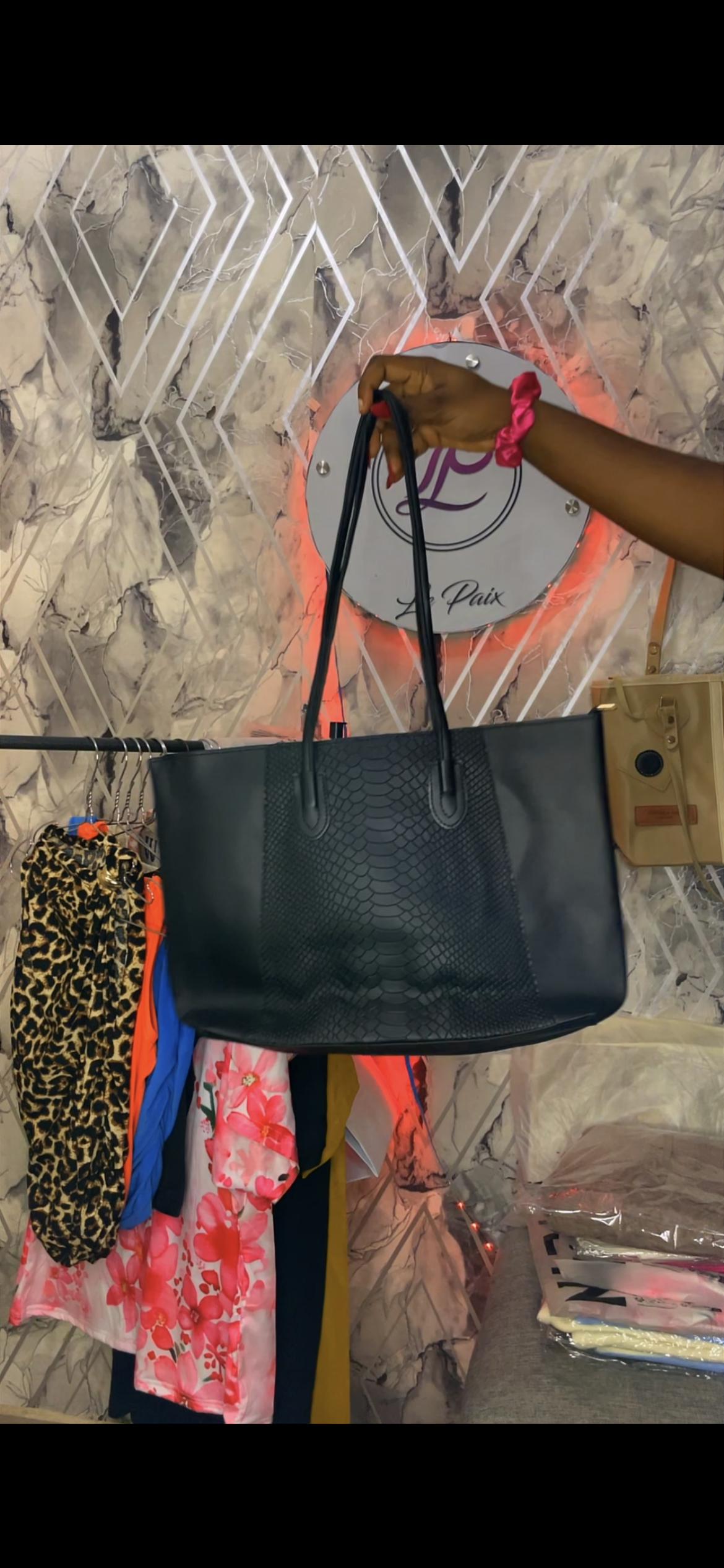 Leather Tote Bag