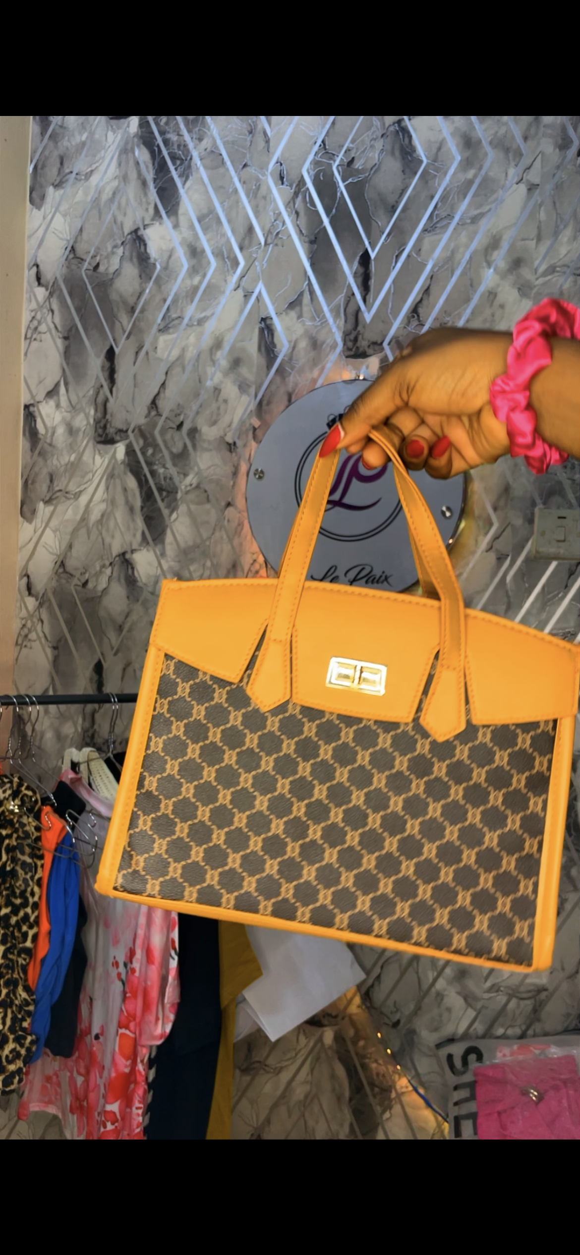 Inspired Stuctured Bag