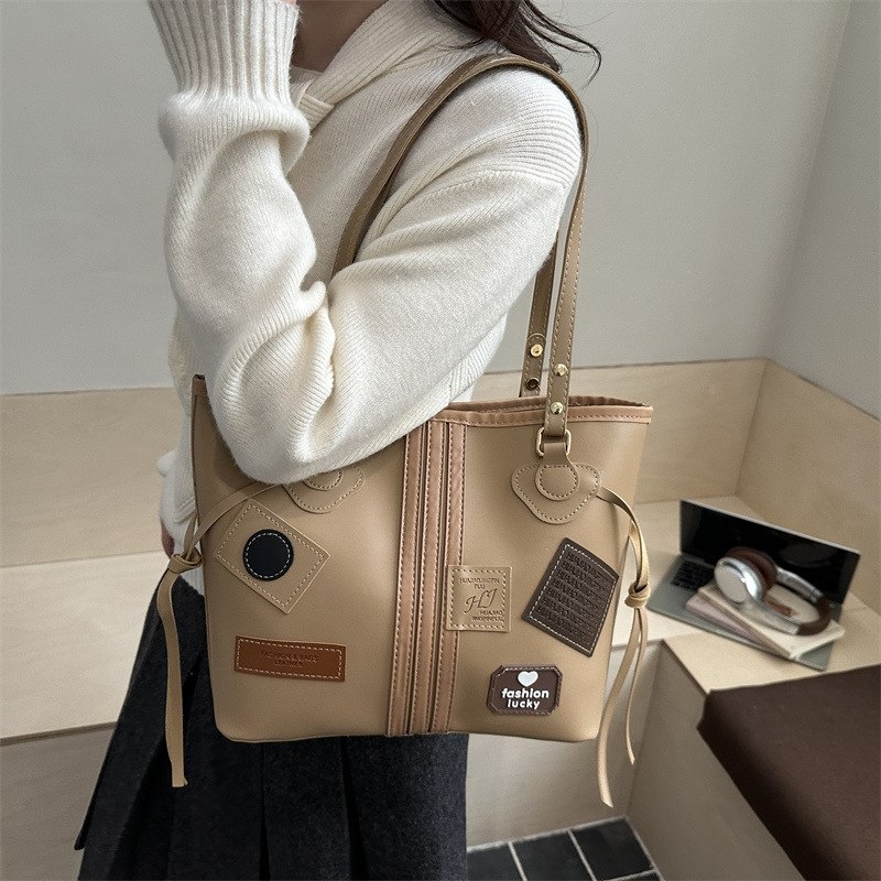 Badged Tote Bag