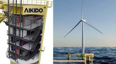This Offshore Wind Turbine Will House a Data Center Underwater