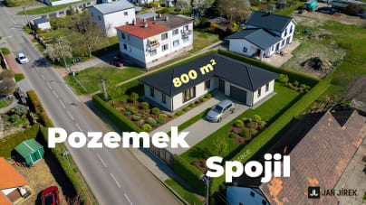 Prodej stavebního pozemku – Spojil