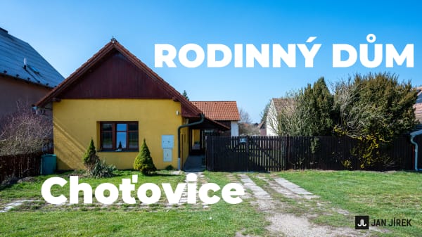 Prodej rodinného domu – Choťovice