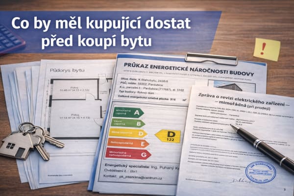 Co by měl kupující dostat před koupí bytu