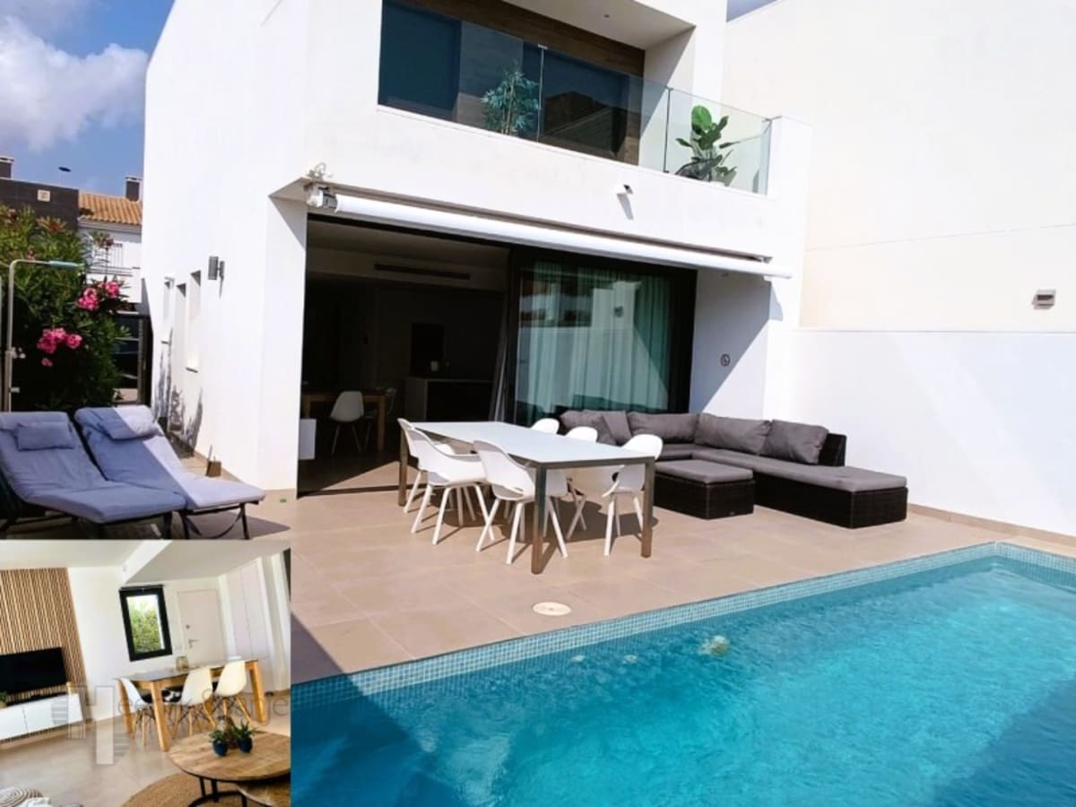 Modern Villa with Pool, South-Facing, Santiago de la Ribera - Image 1