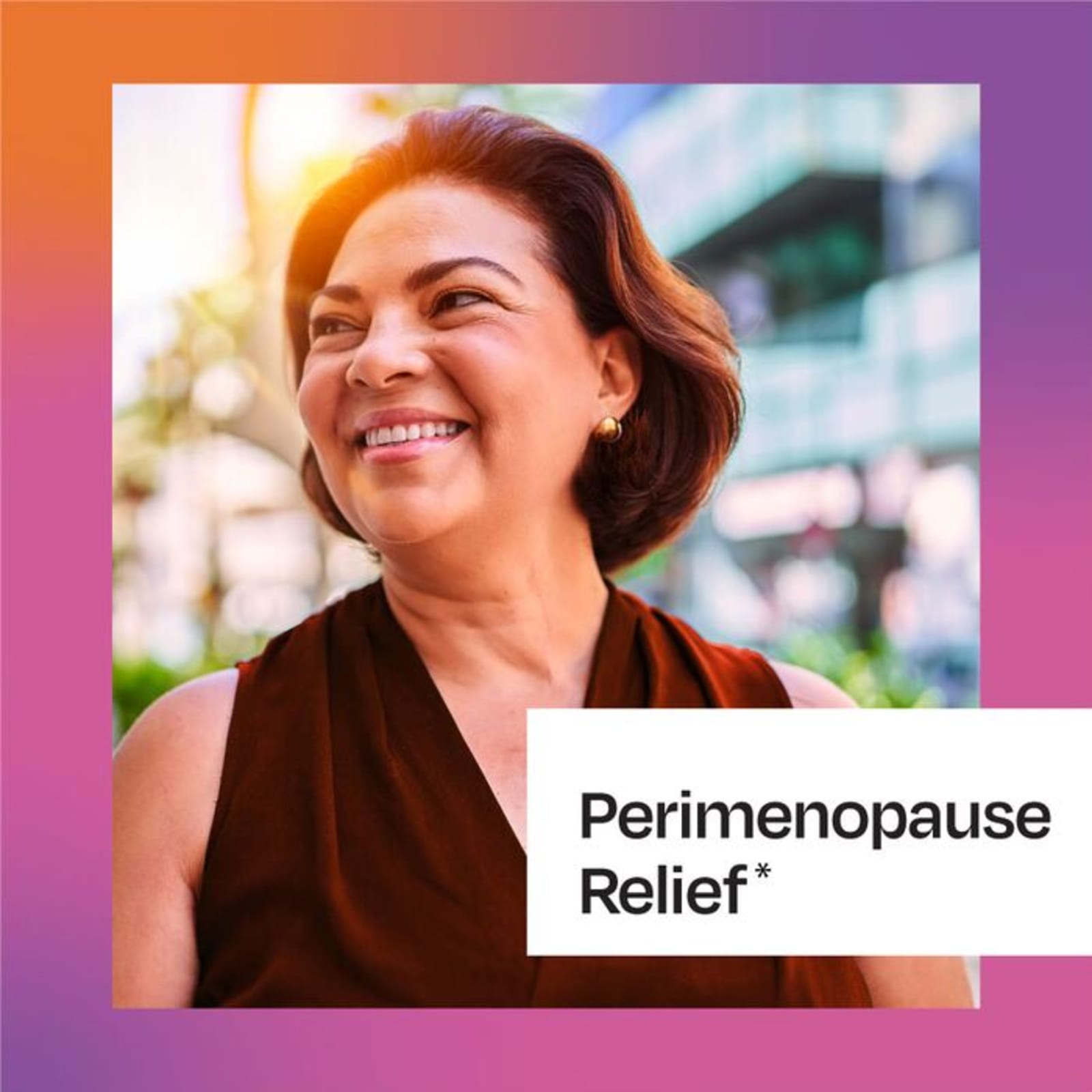 Perimenopause relief lifestyle image
