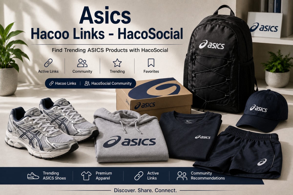 Asics Hacoo Links - HacoSocial | Find Trending ASICS Shoes & Active Links