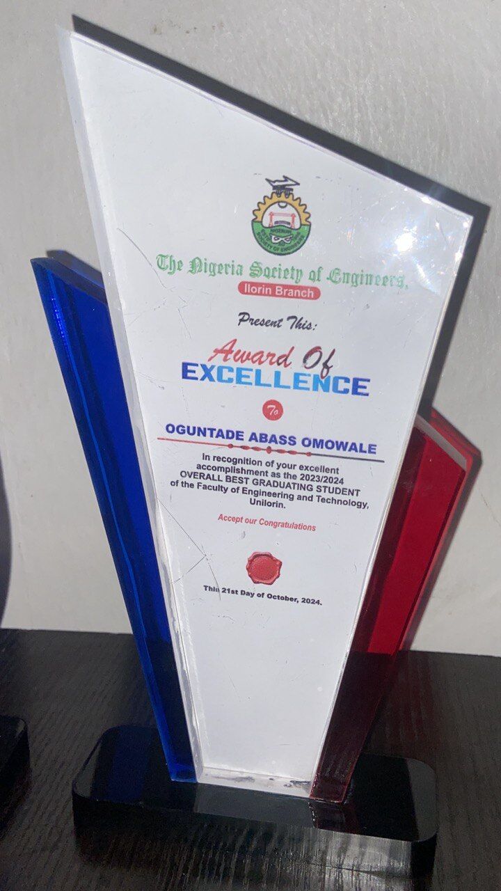 Award Of Excellence