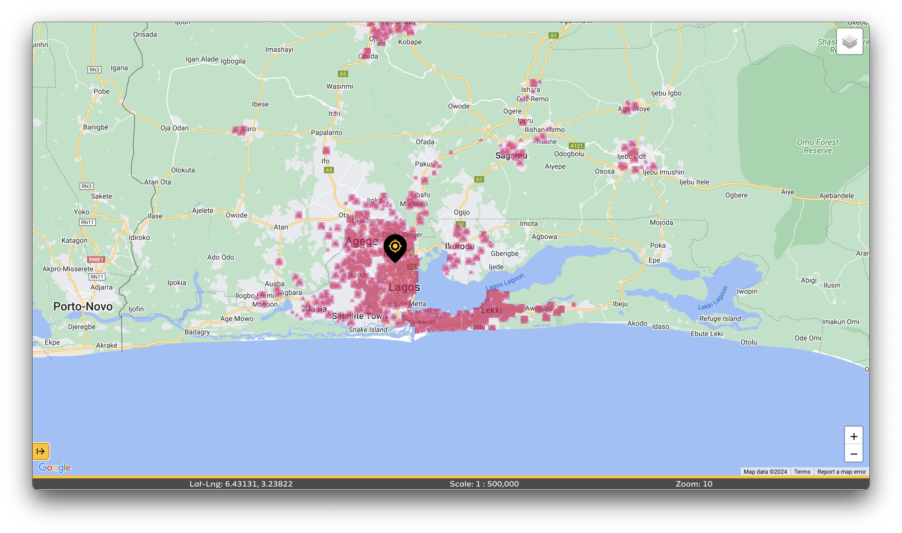 MTN Coverage Locator