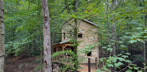 New Treehouse in Playcosystem | Bernheim Forest and Arboretum