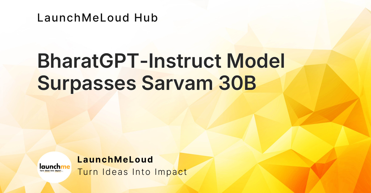 CoRover.ai Claims Its BharatGPT-Instruct Model Outperforms Sarvam 30B