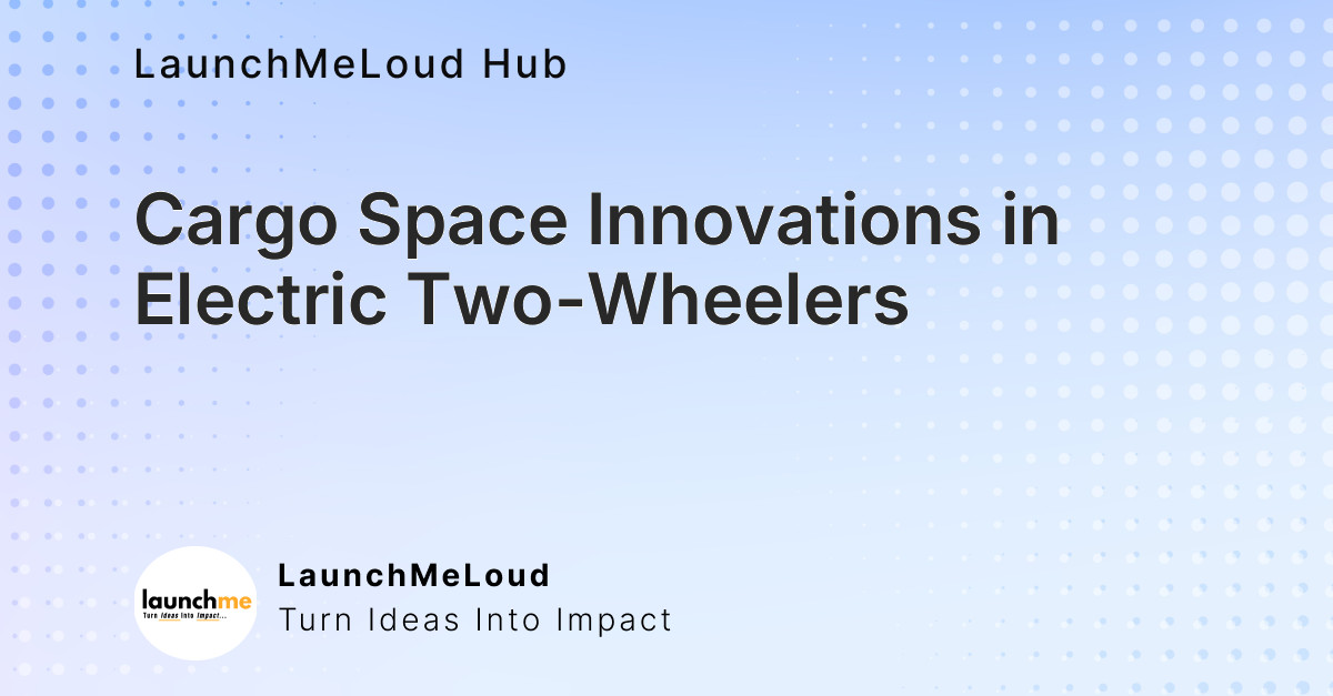 As electric two-wheelers gain a foothold, Belgian startup Any bets on cargo space