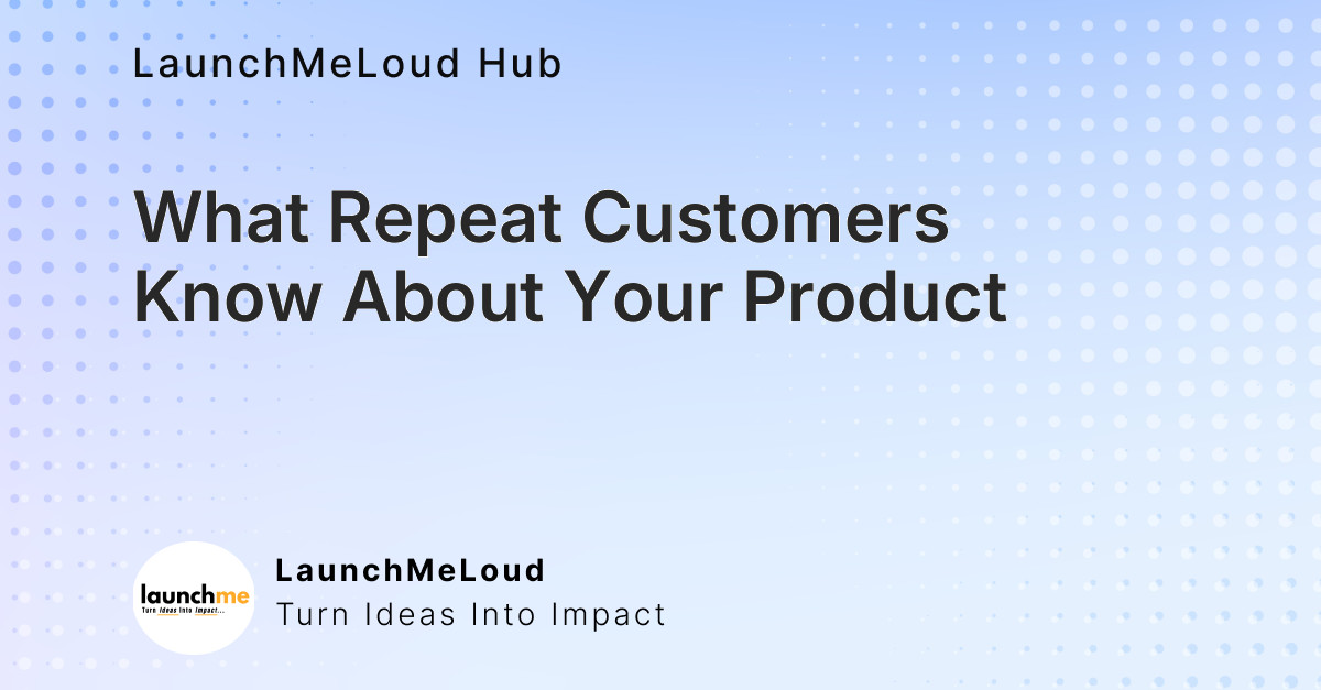 Understanding the Insight of Repeat Customers