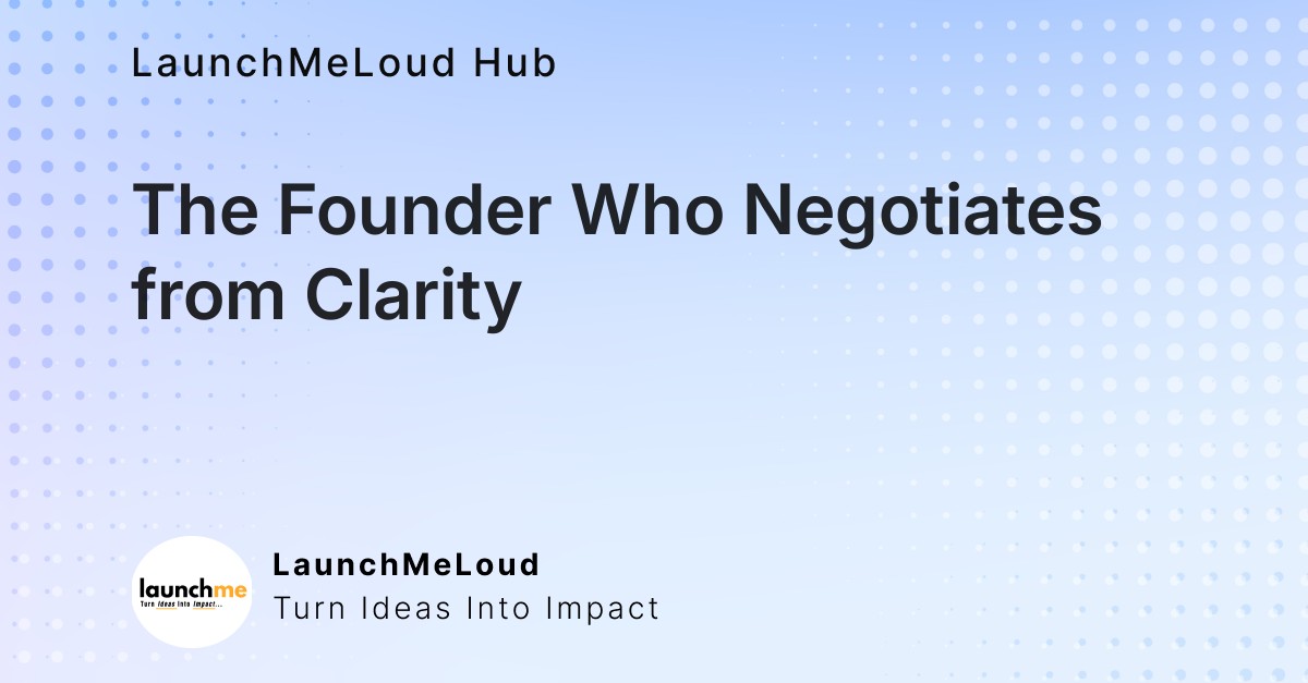 Clarity Over Desperation: The Winning Founder Mindset