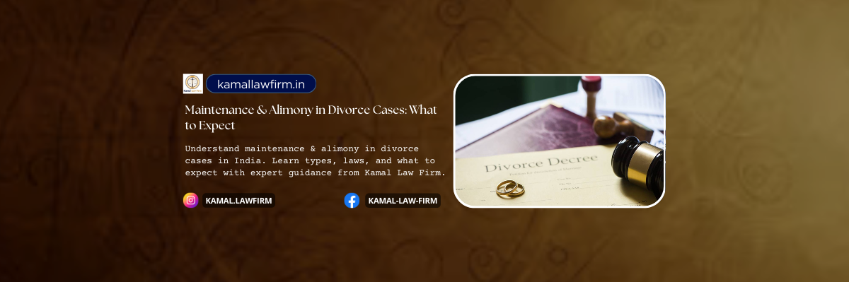 Maintenance & Alimony in Divorce Cases: What to Expect